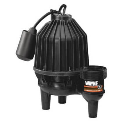 57333-WYN4 - Wayne 57333-WYN4 - SEL50 1/2 HP Thermoplastic Sewage Pump