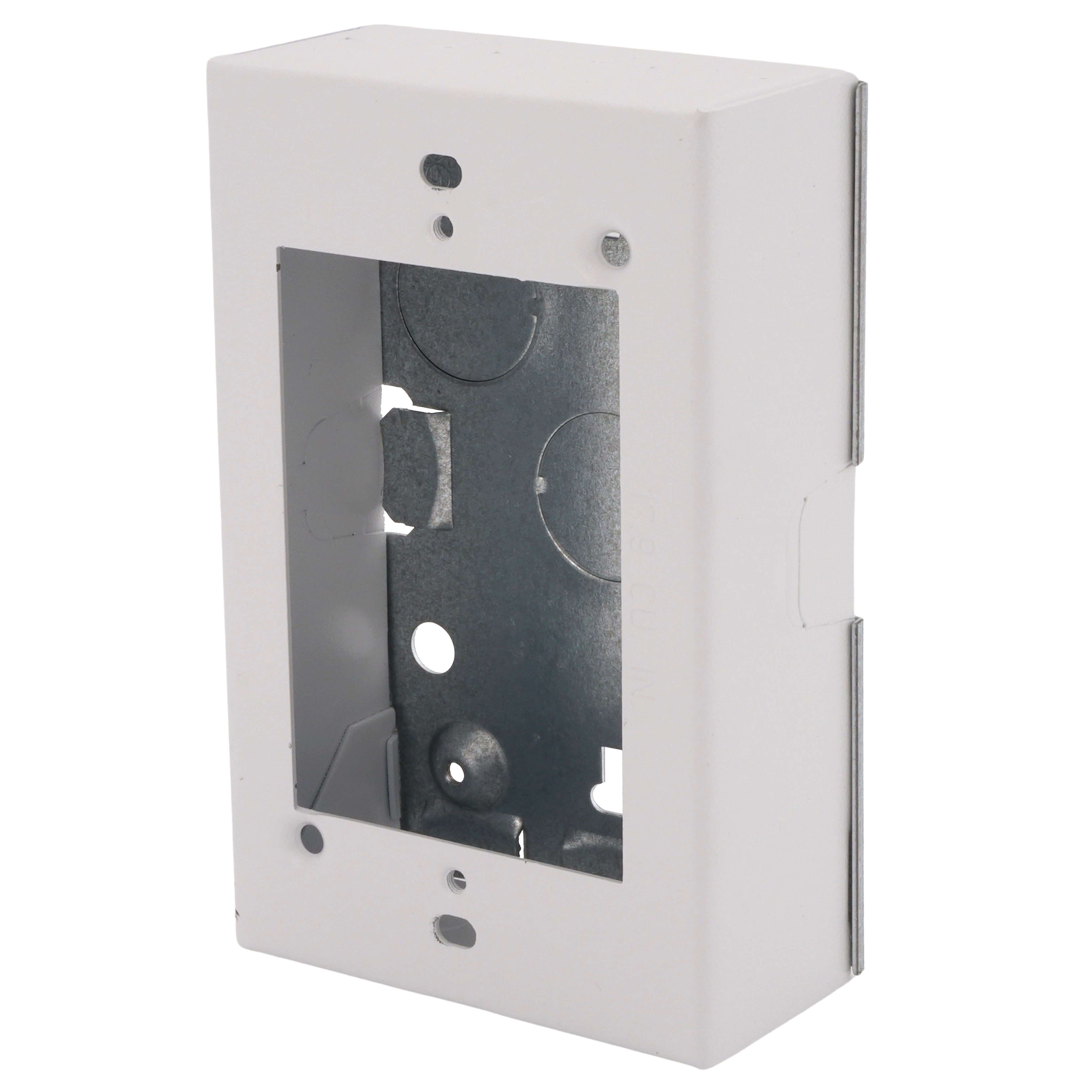 5747WH - Wiremold 5747WH - Single-Gang Shallow Switch & Receptacle