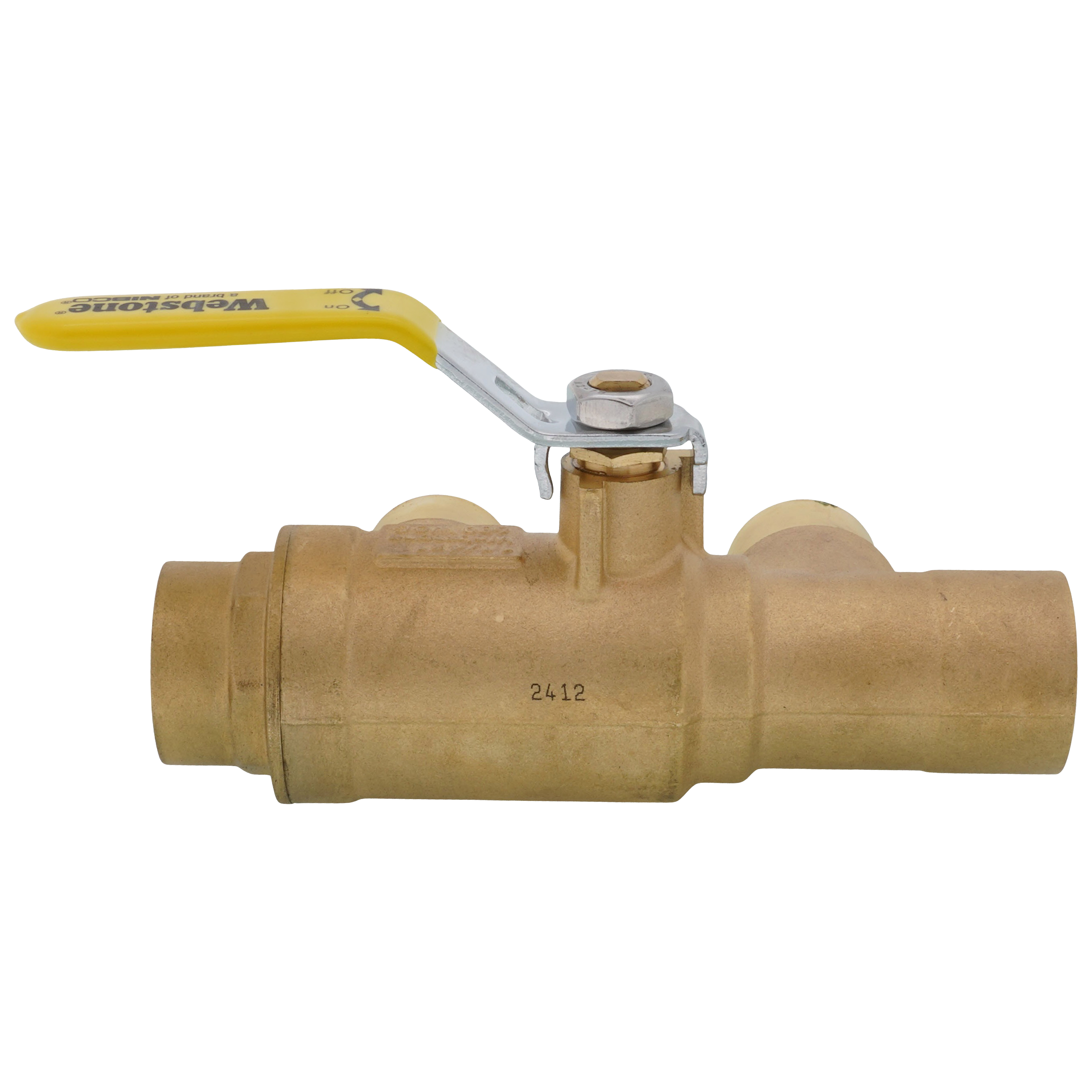 Webstone Pro-Pal 1-1/4" IPS Threaded Ball Drain/Purge Valve – #40615