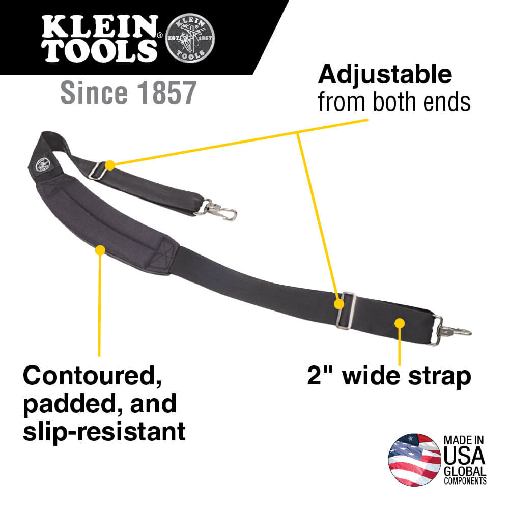 58889 - Klein Tools 58889 - Padded Adjustable Shoulder Strap