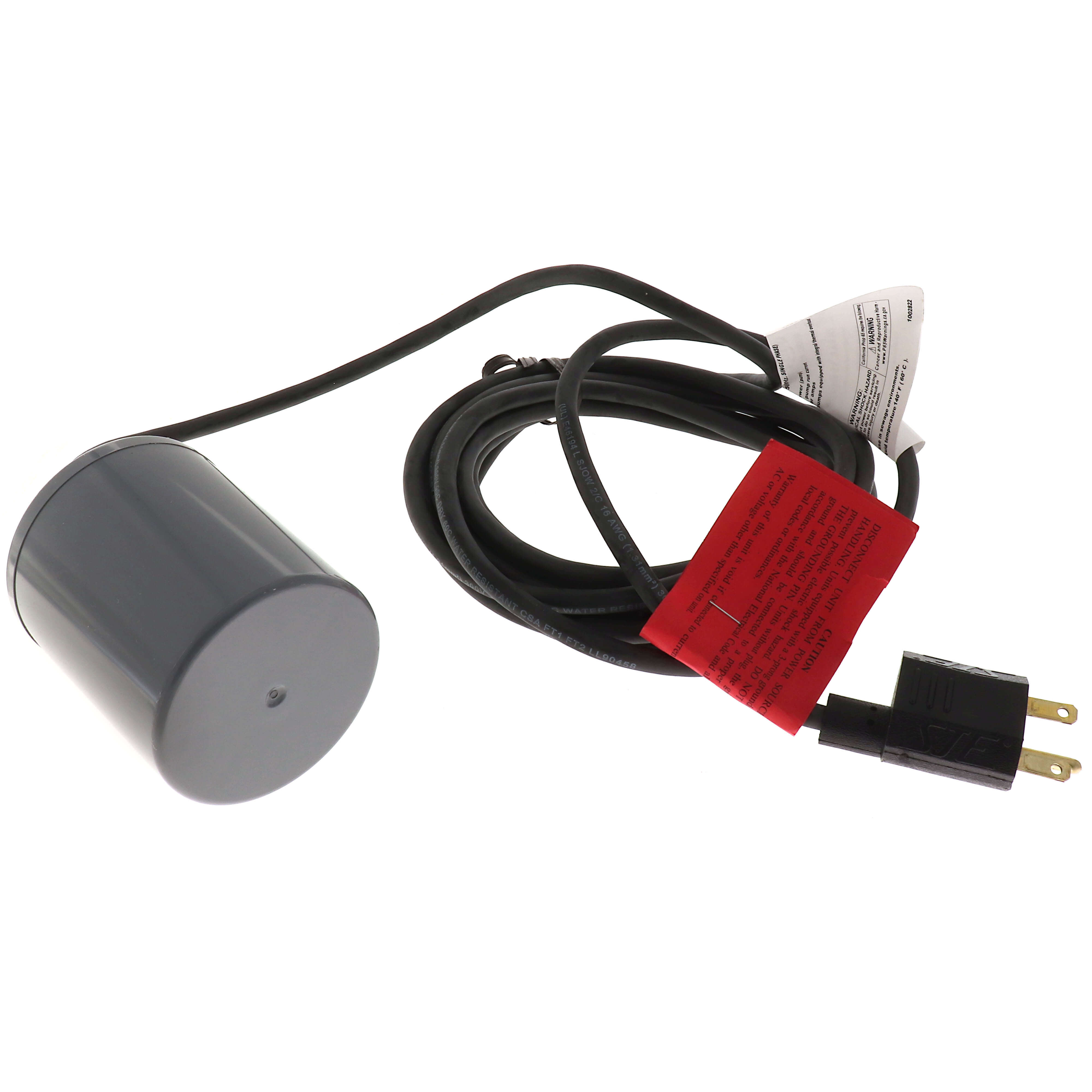 Switch Little Giant RFSN-9 Remote Float Switch - 1 HP 230V Piggyback ...