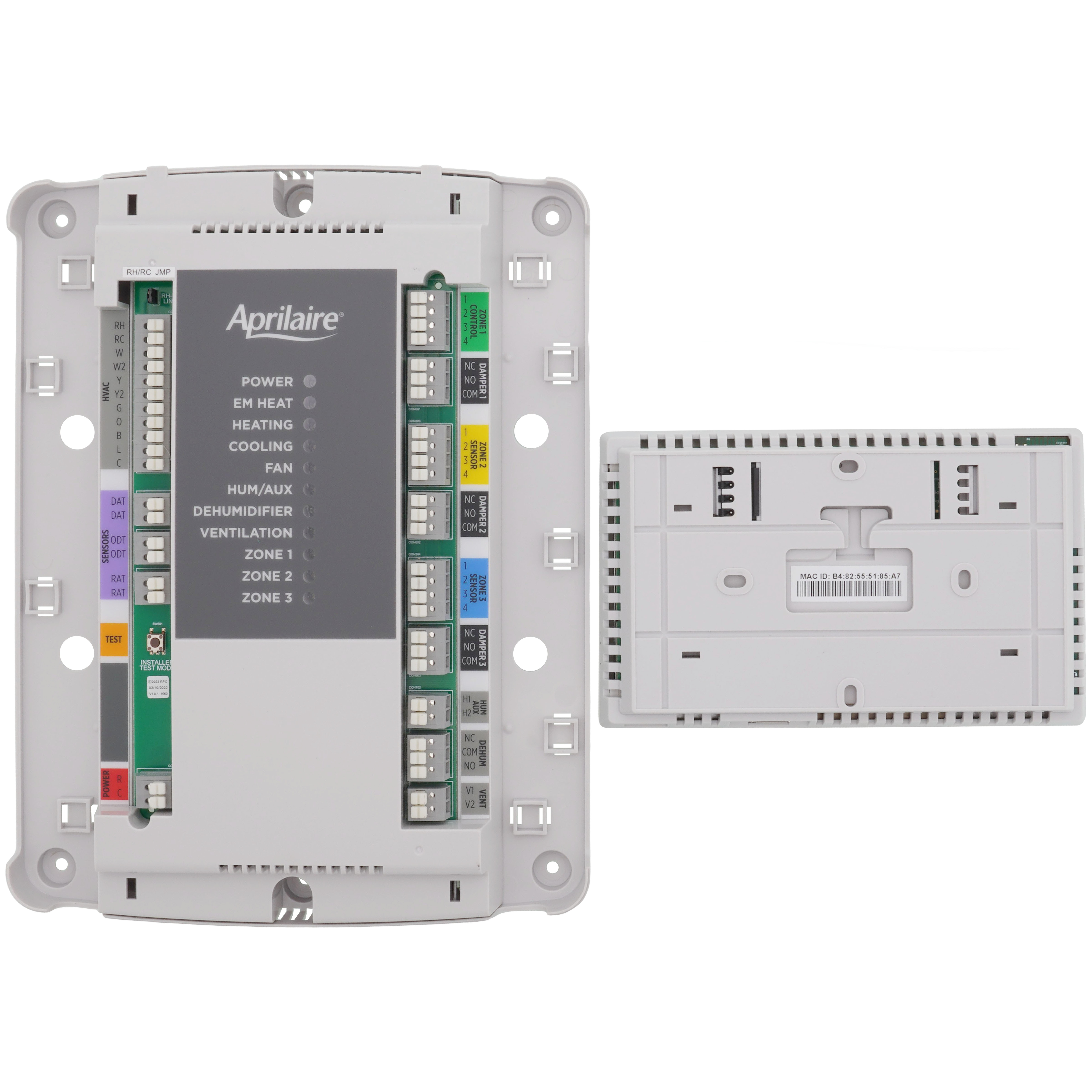 6045 - Aprilaire 6045 - 6045 3-Zone Base Zoning Unit w/ Hub
