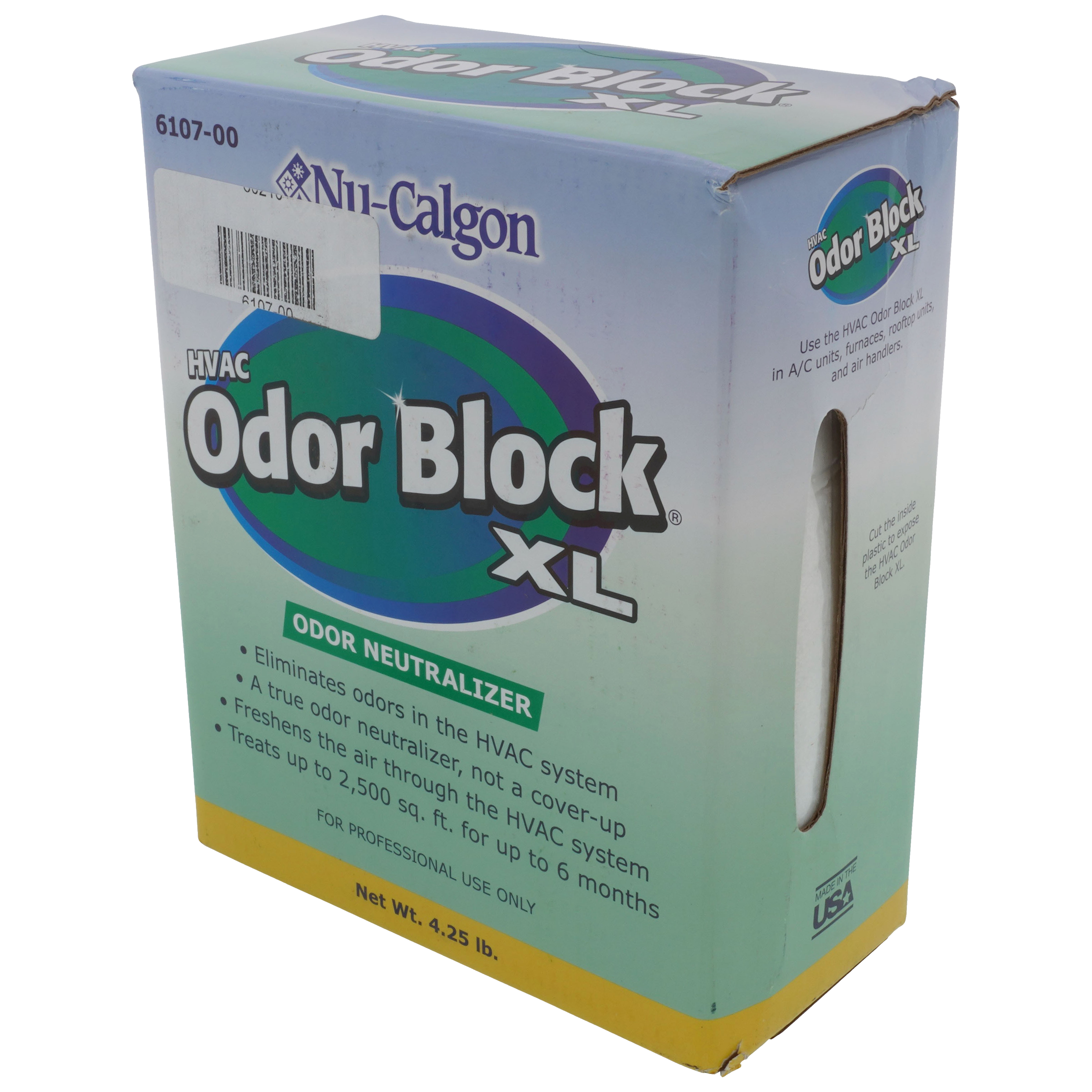 6107-00 - Nu-Calgon 6107-00 - HVAC Odor Block XL, 6107-00