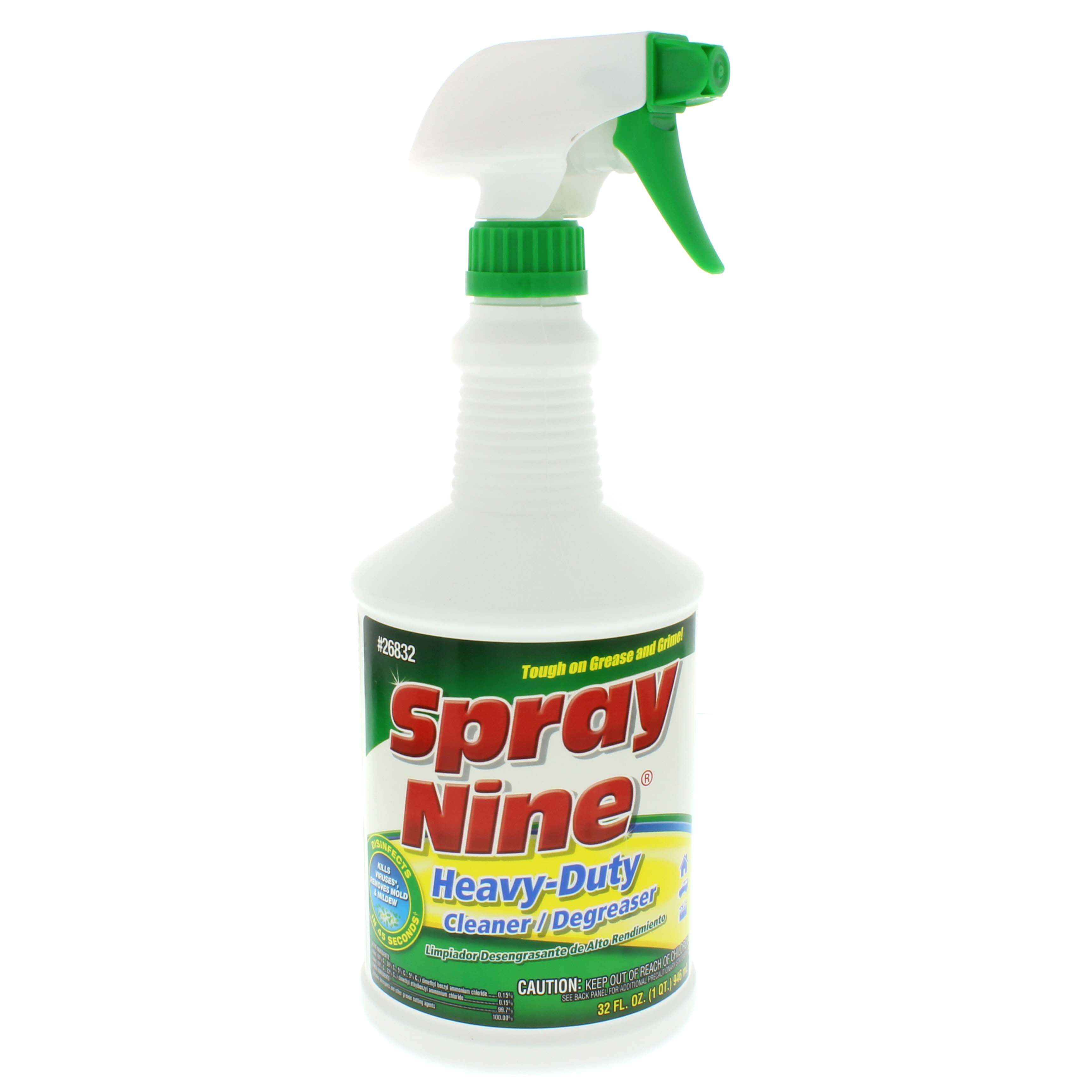 61113 - Nu-Calgon 61113 - Spray Nine Cleaner & Disinfectant 32 oz