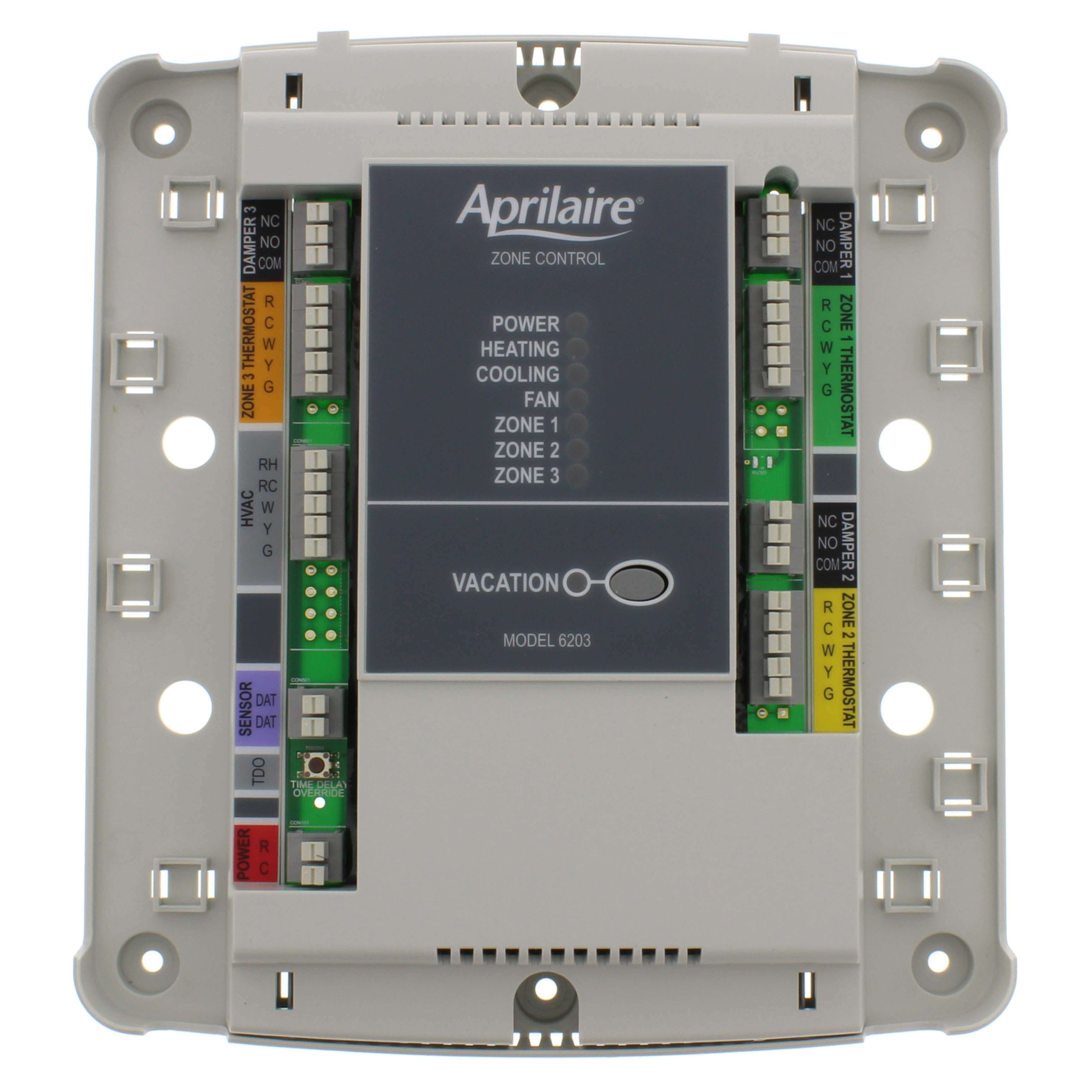 With 3 Zone Damper Controls Ecojay.com SmartZone HVAC Zoning