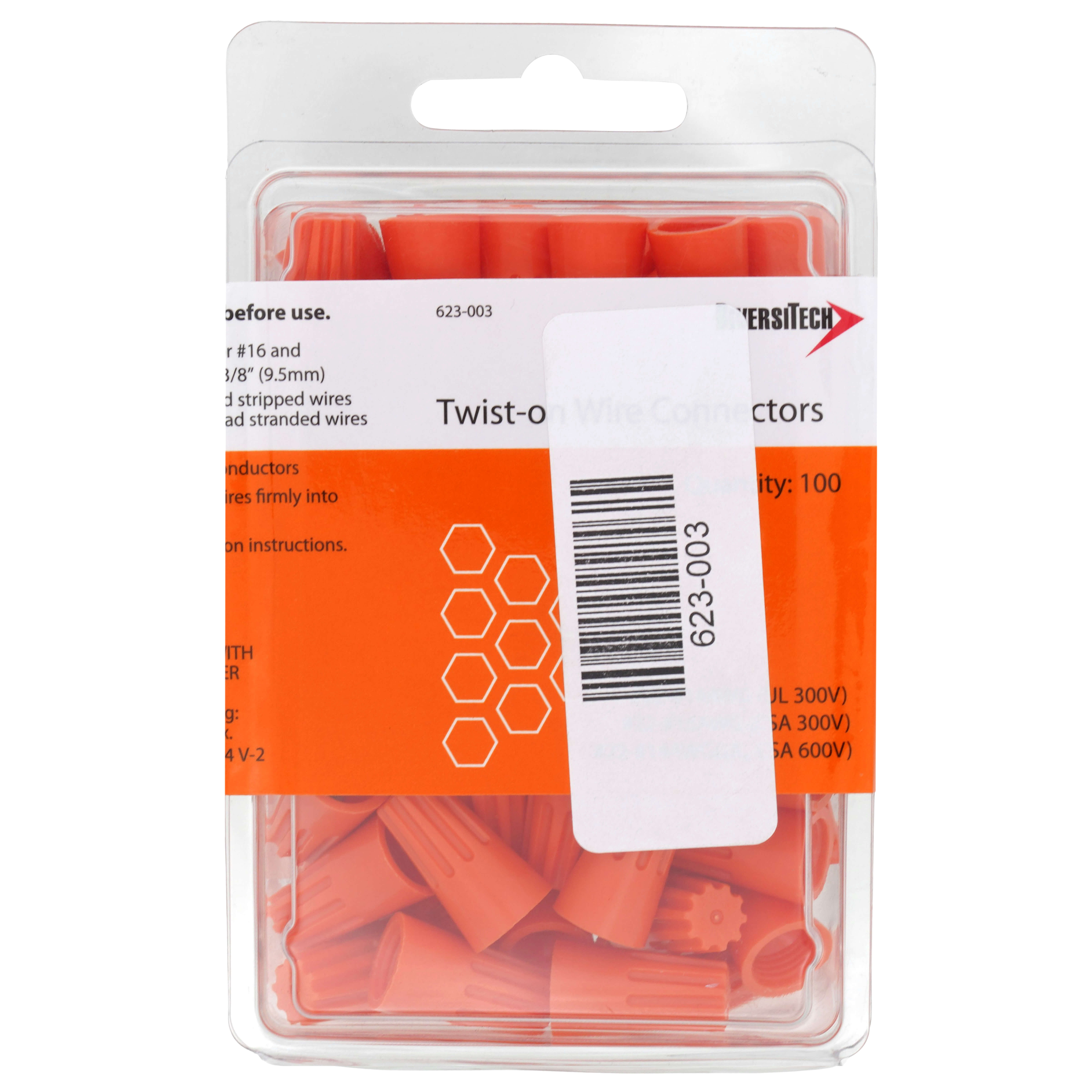 623-003 - DiversiTech 623-003 - Orange Screw-On Wire Connectors