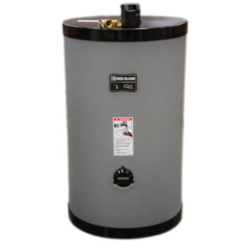 633-600-000 - Weil-McLain 633-600-000 - Aqua-Plus 35 Pewter Indirect Water  Heater