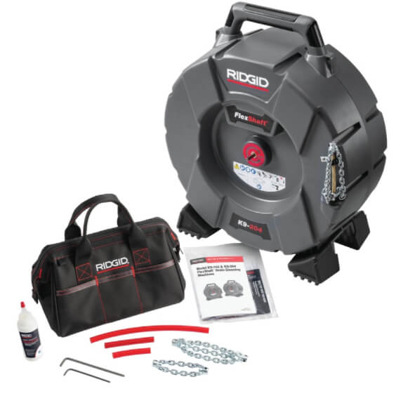 64273 - RIDGID 64273 - K9-204 FlexShaft Drain Cleaning Machine for