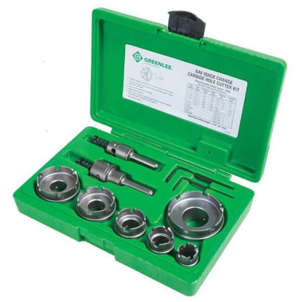 648-GREENLEE - Greenlee 648-GREENLEE - 8 Piece Quick-Change