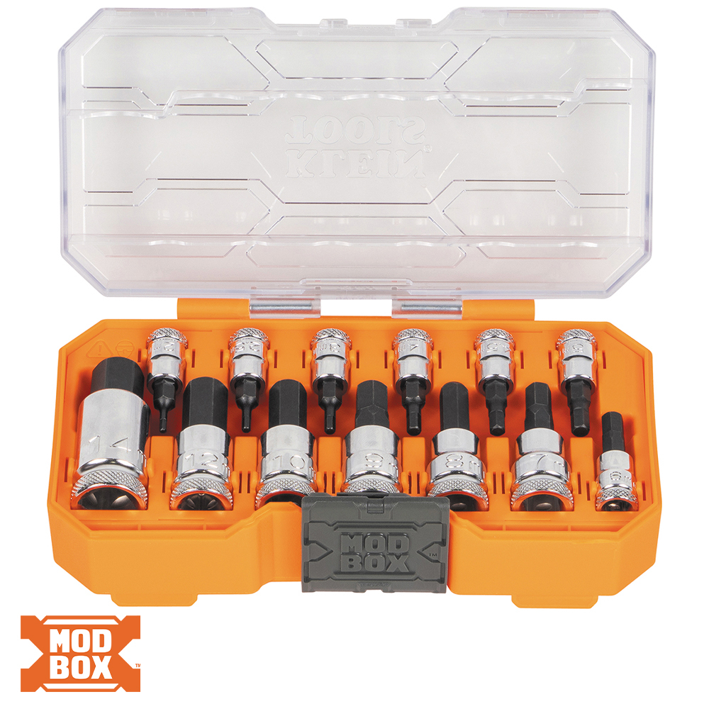 とくピー 65213HEXM - Klein Tools 65213HEXM - 13 Piece Knurled Hex Bit