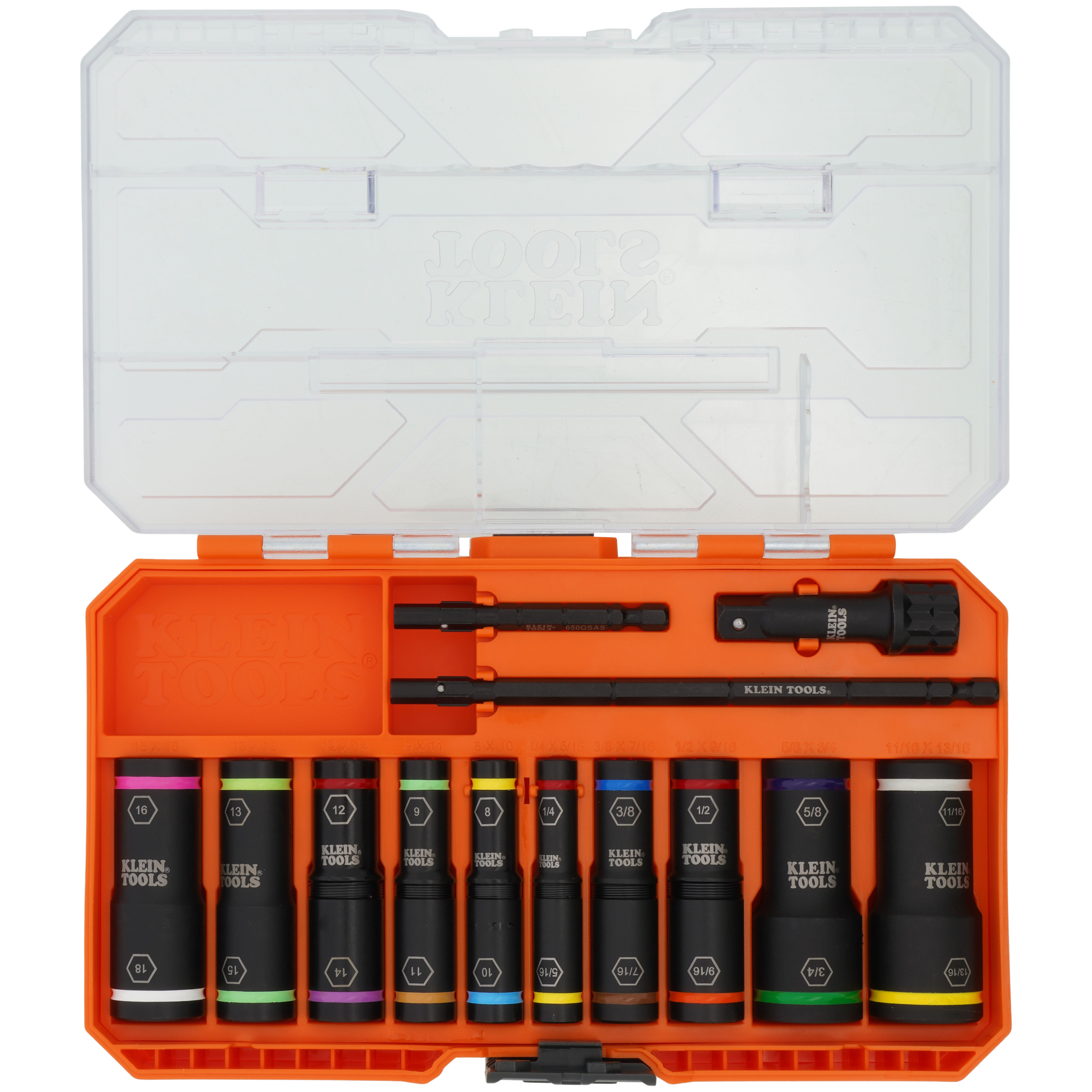 65239 - Klein Tools 65239 - Flip Impact Socket Set, SAE and Metric