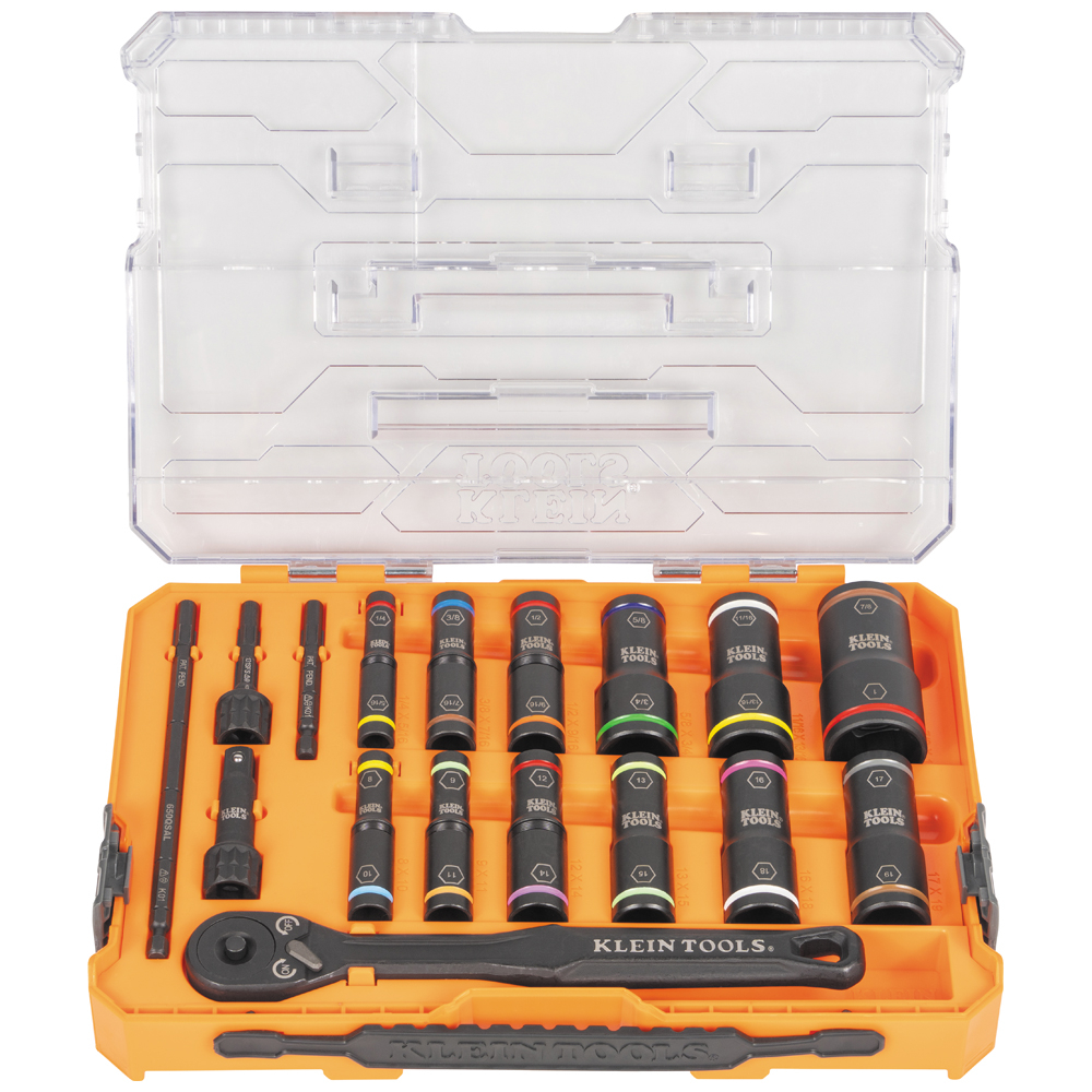65626 - Klein Tools 65626 - KNECT Flip-24 Deep-Well, Heavy Duty