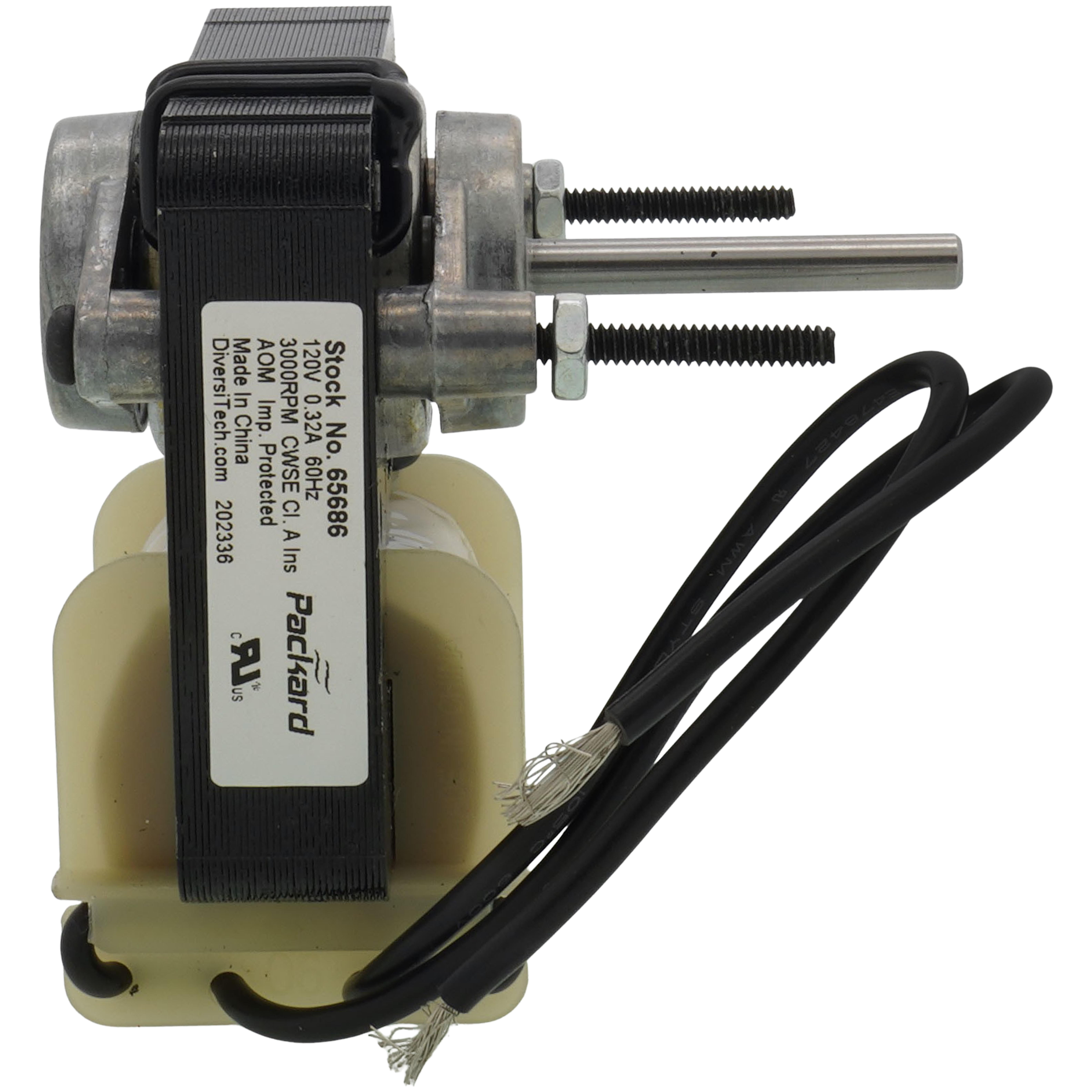 65686 - Packard 65686 - C-Frame Shaded Pole Motor Kit (120V, 3000 RPM)