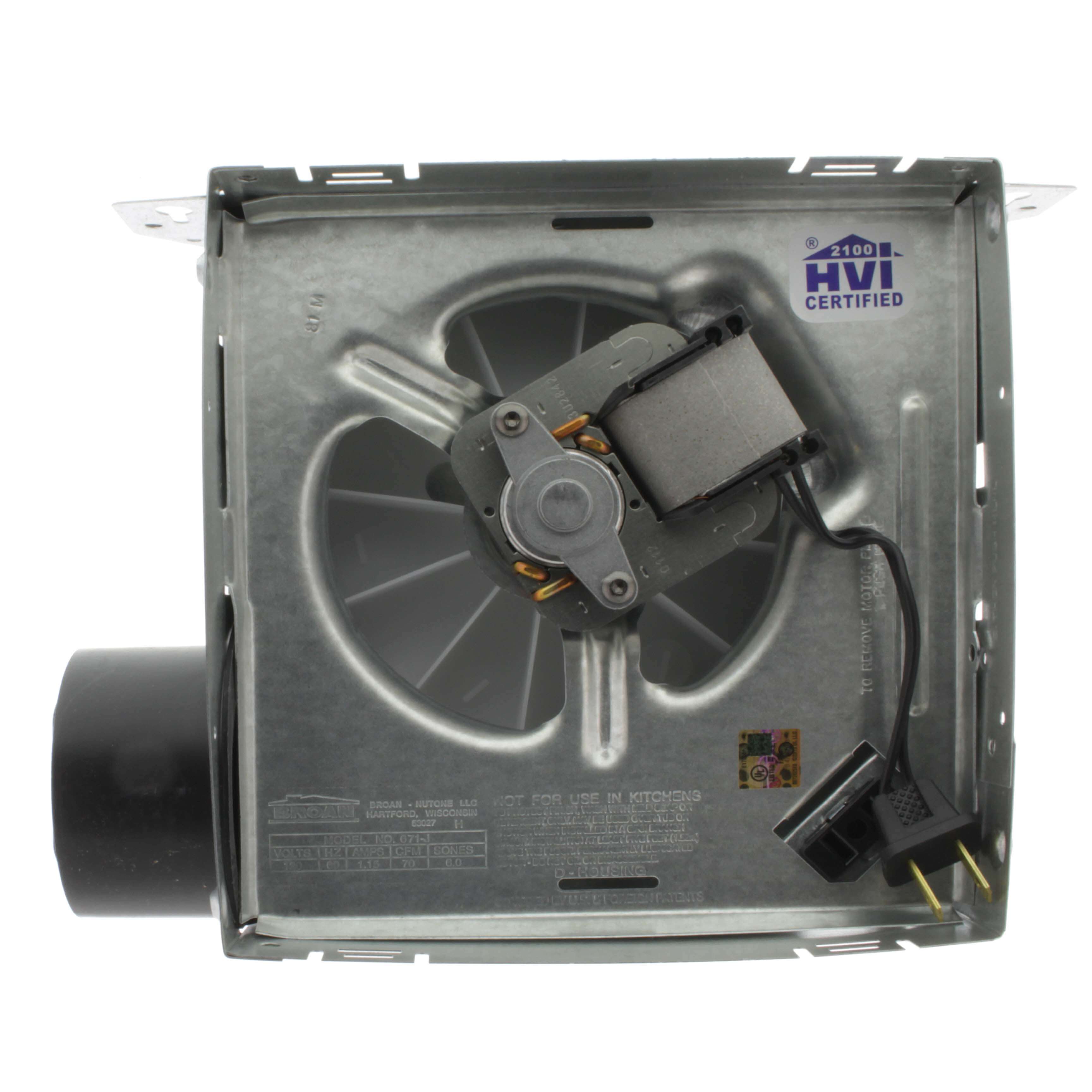 Nutone Bathroom Exhaust Fan Model 671 QK60S Bathroom Ventilation