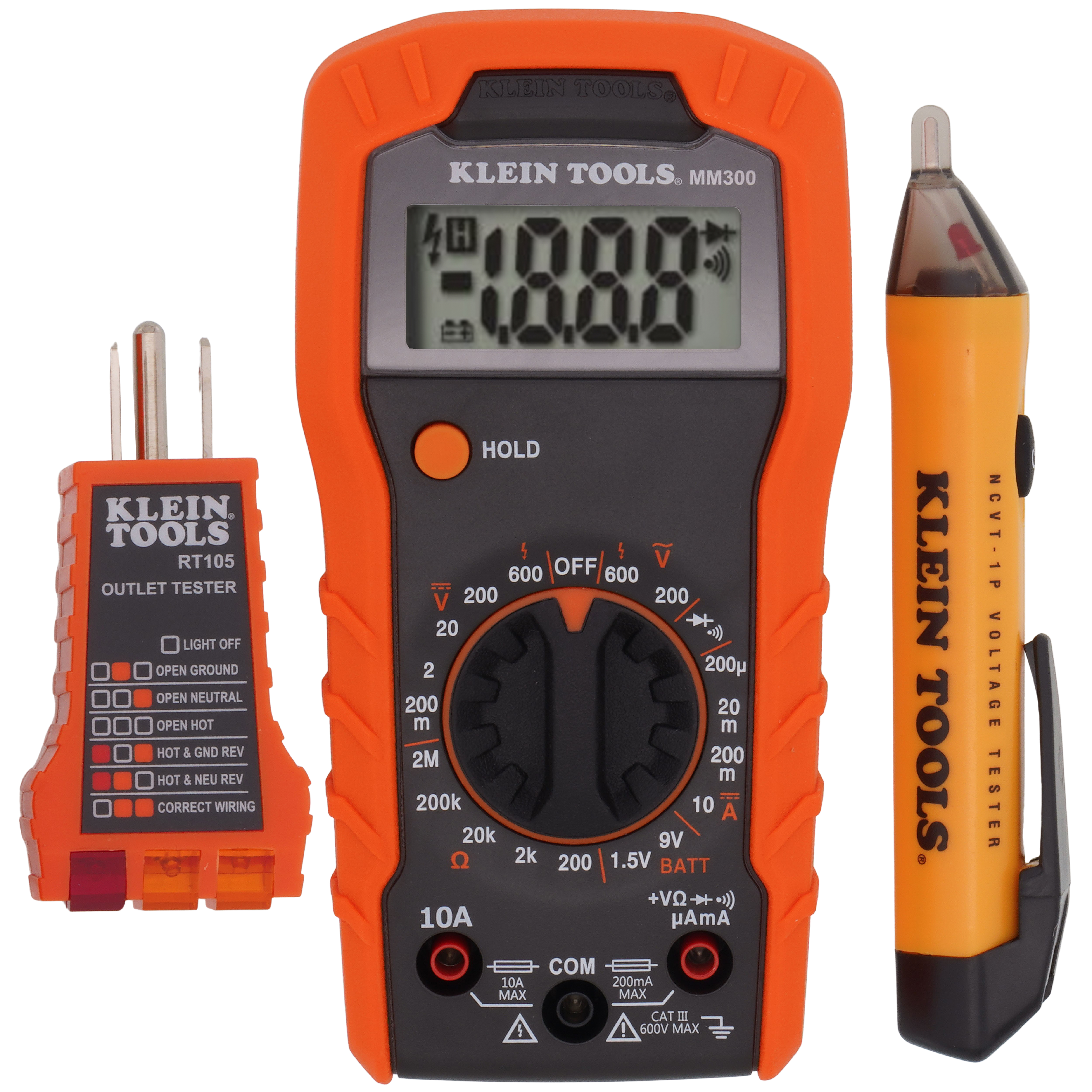 ピアス BirdtypeCatch aJapanesetype Qwinegrass 69149P - Klein Tools 69149P - Test Kit with Multimeter, Non