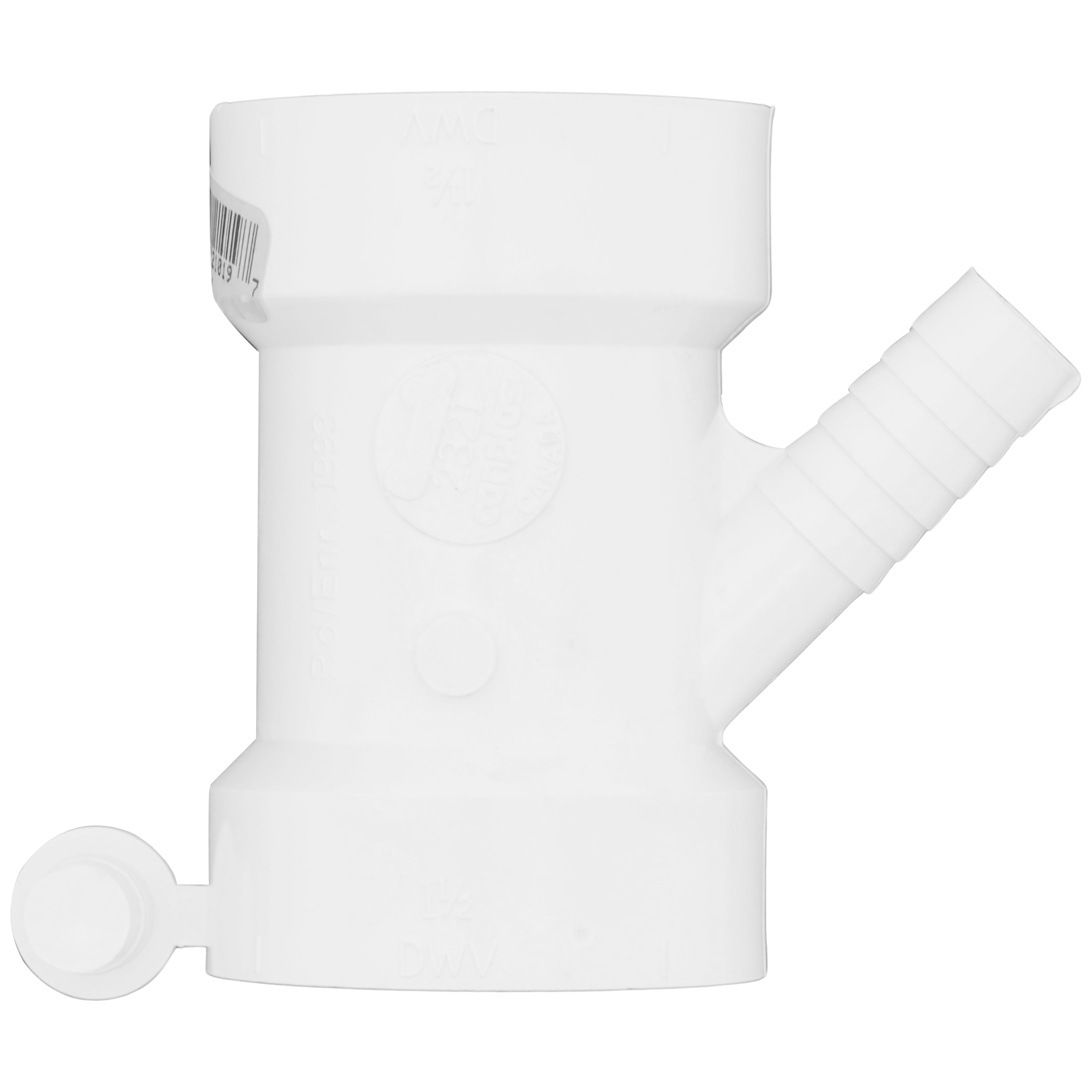 757120 - Canplas 757120 - White PVC Appliance Wye, 1-1/2