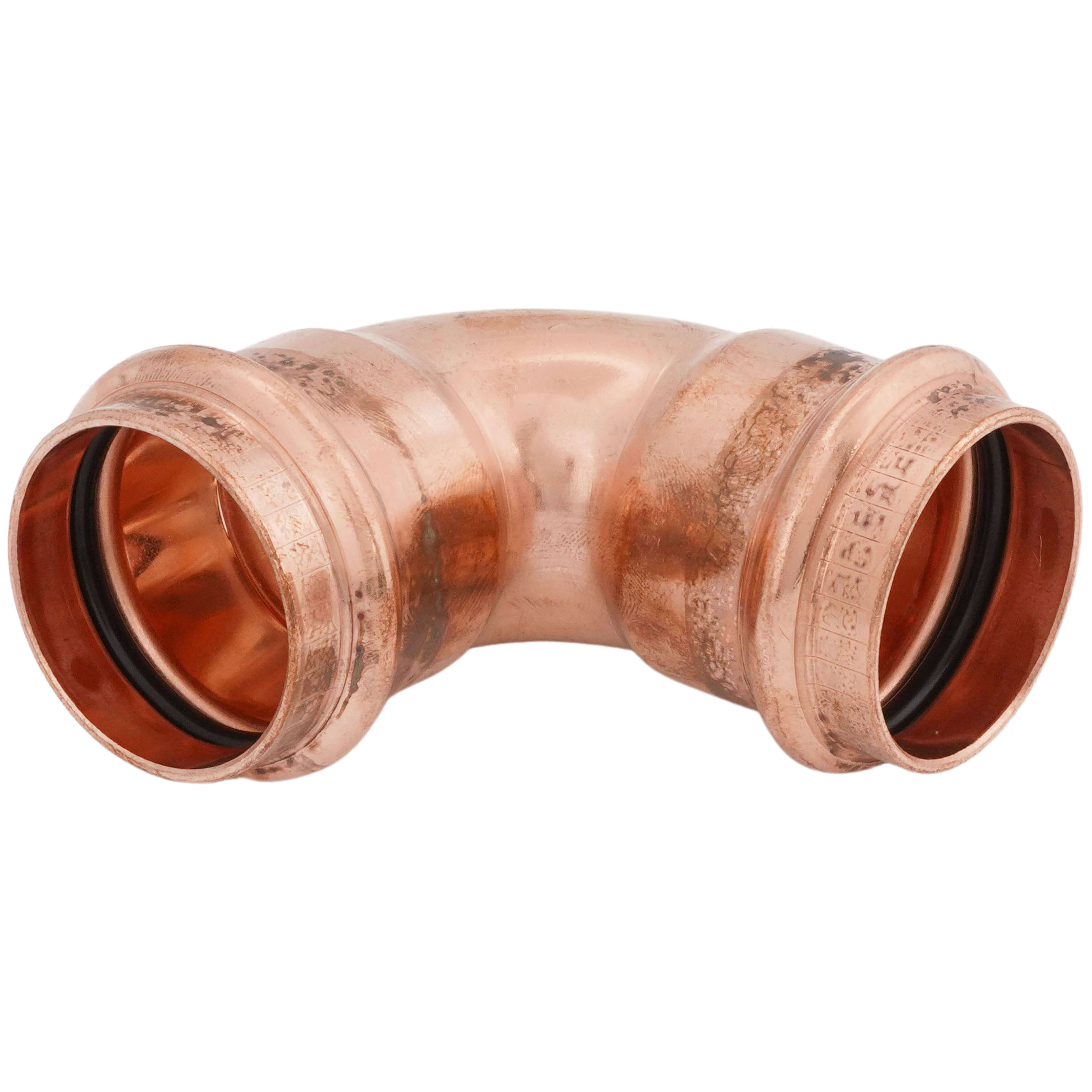 Mueller Industries Wrot Copper Pipe Coupling with Rolled Stop C x C