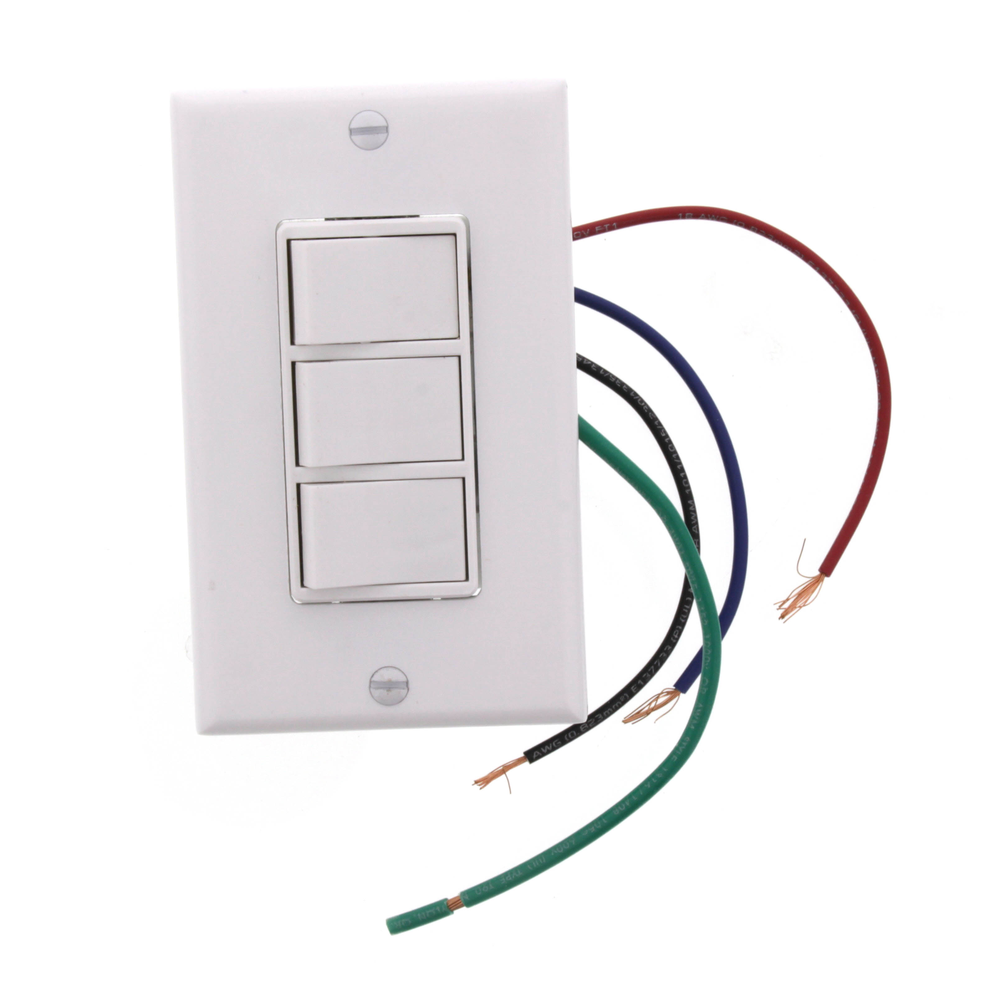 P77DW - Broan P77DW - P77DW Four-Function Switch (White)
