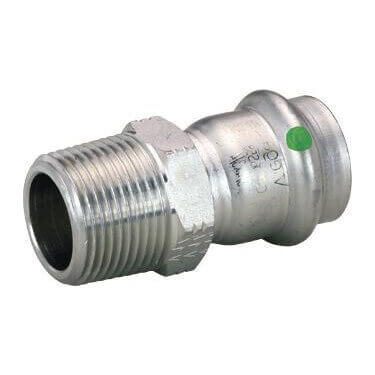 80065 - Viega 80065 - 3" Male ProPress 316 Stainless Steel XL Adapter