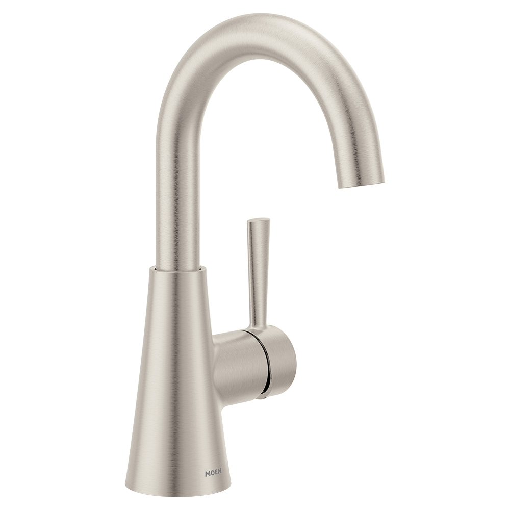 84021SRN - Moen 84021SRN - Ronan 1h Lav Spot Resist Brushed Nickel