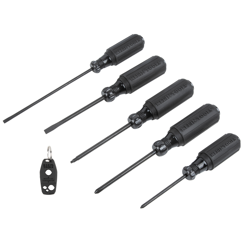 85446BLK - Klein Tools 85446BLK - 6-Piece Blackout Screwdriver Set