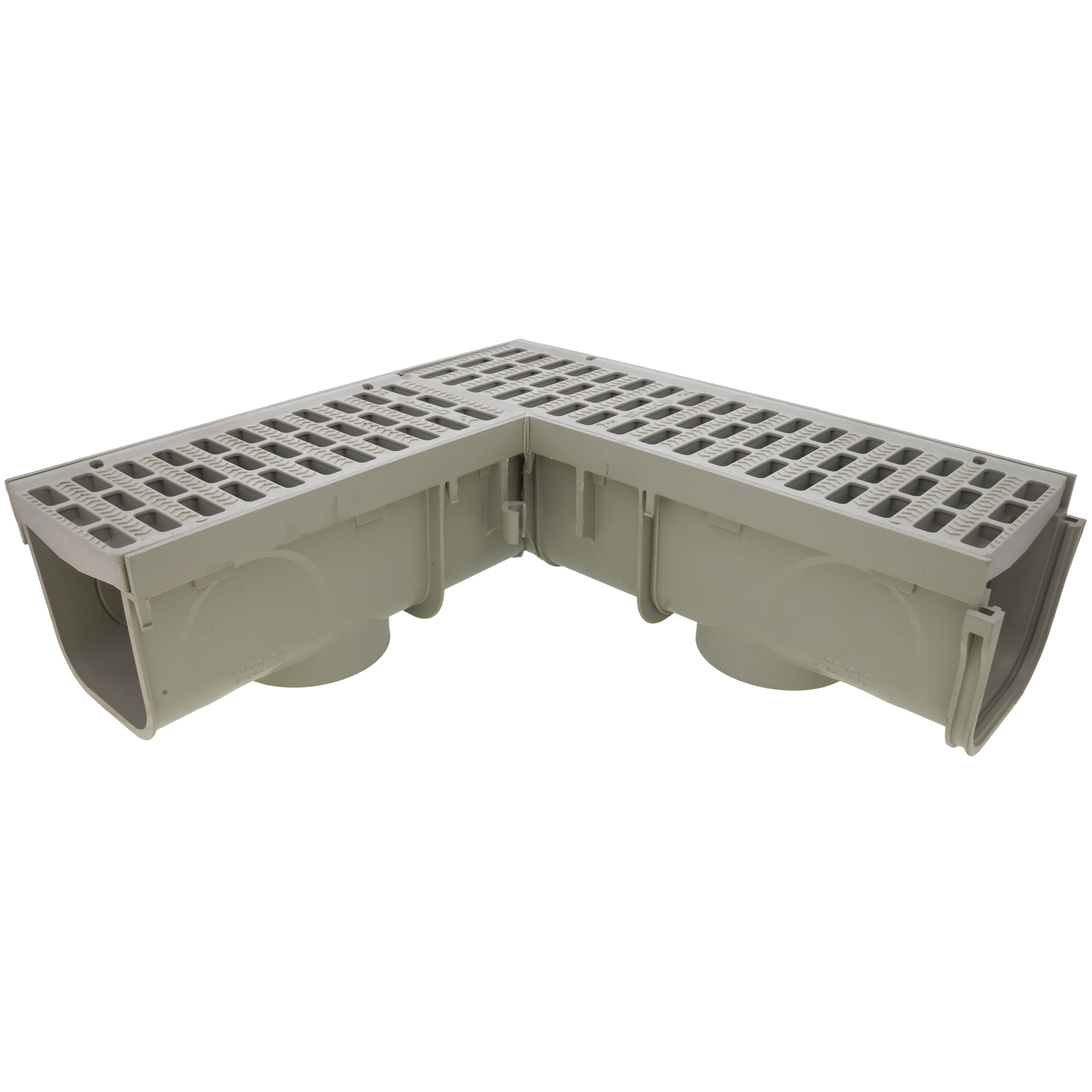NDS 864GMTL Pro Channel Kit de drenaje con rejilla metálica, 5 pulgadas