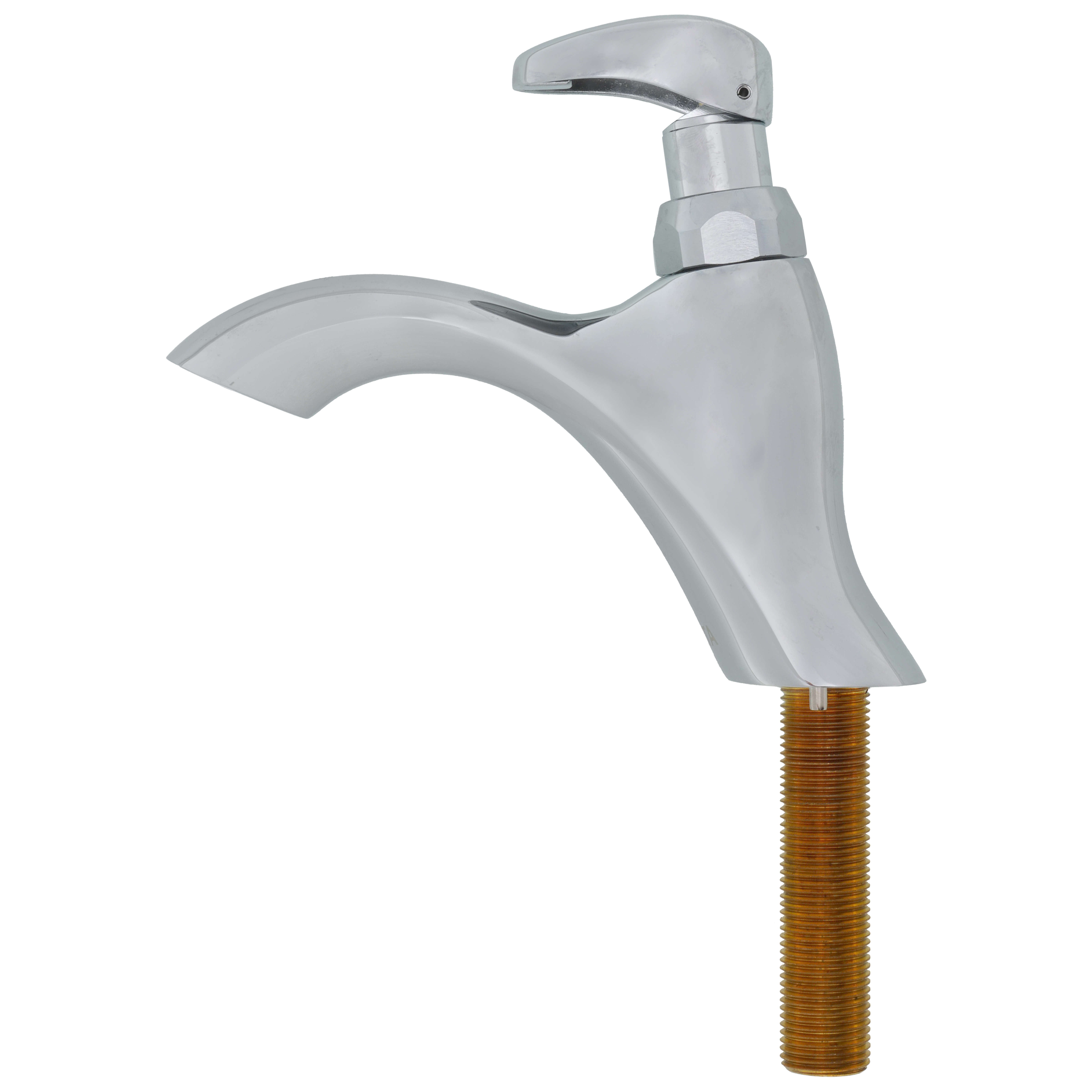 Delta Faucet 87T105 Single-Hole Metering Bathroom Faucet – Slow-Close Chrome Finish, Lever Handle, 6.36 X 1.91 X 6.36 Inches