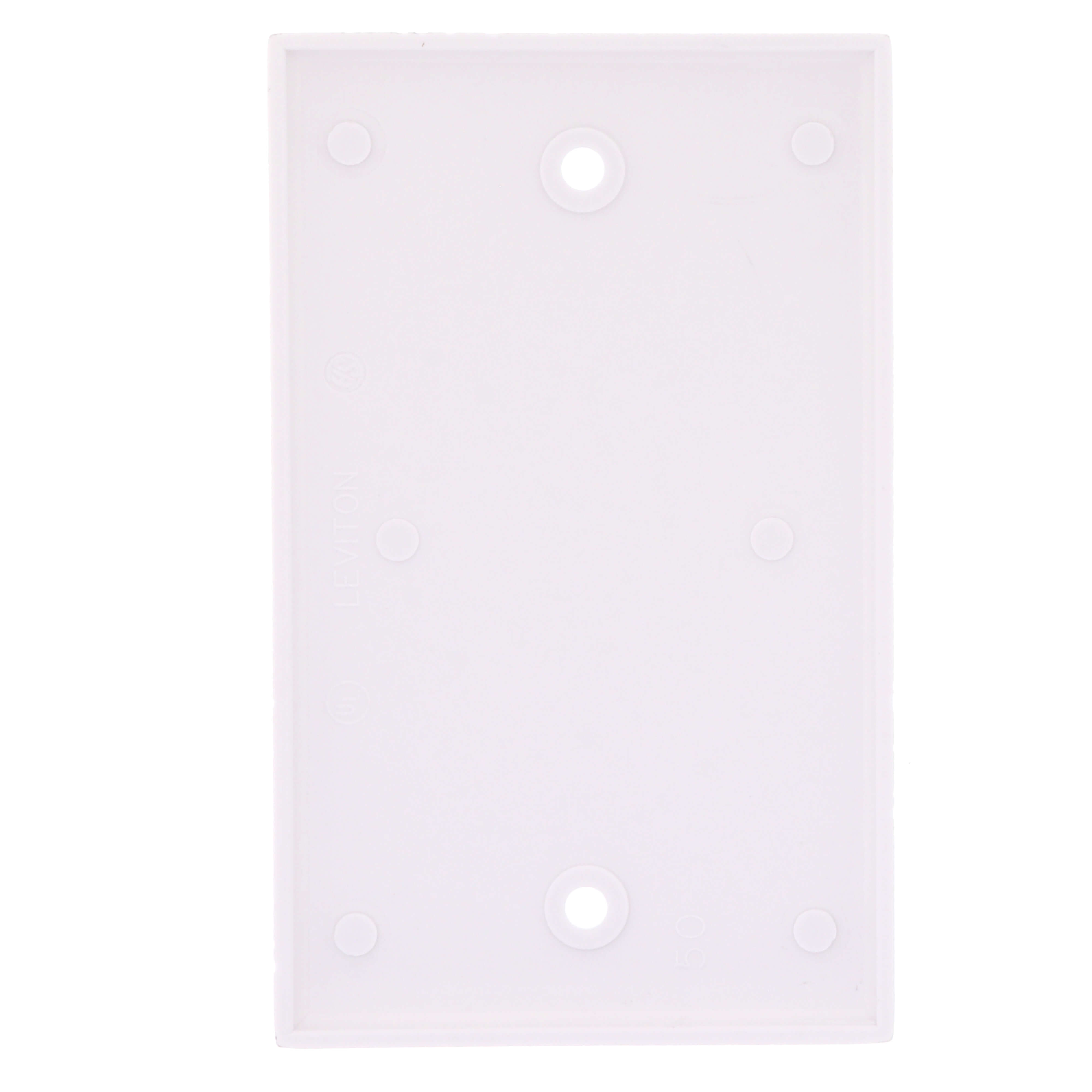 88014 - Leviton 88014 - 1-Gang No Device Blank Wall Plate, Box