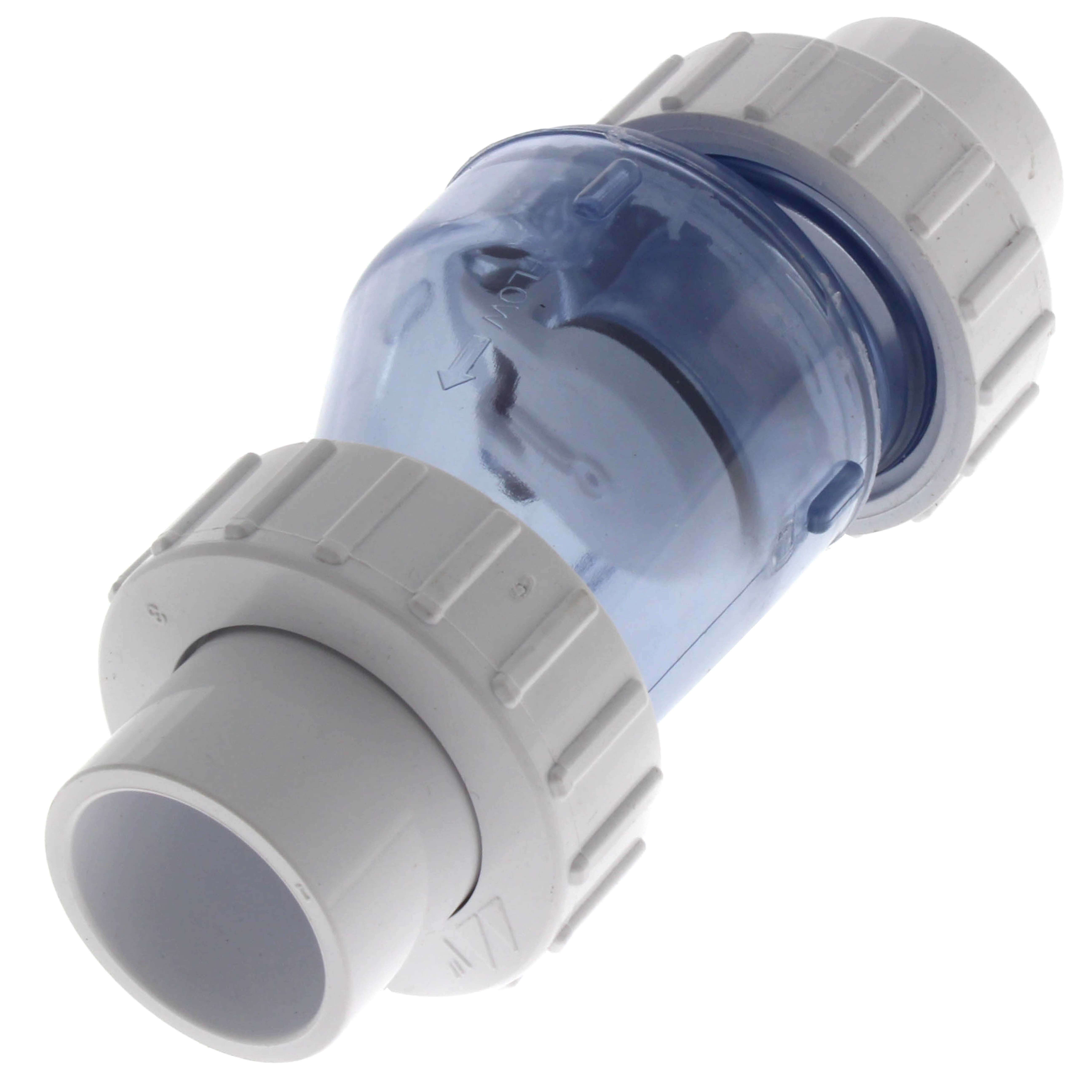 Sump Pump Check Valve, Spring-Loaded Flapper, 2-Inch Check Valve