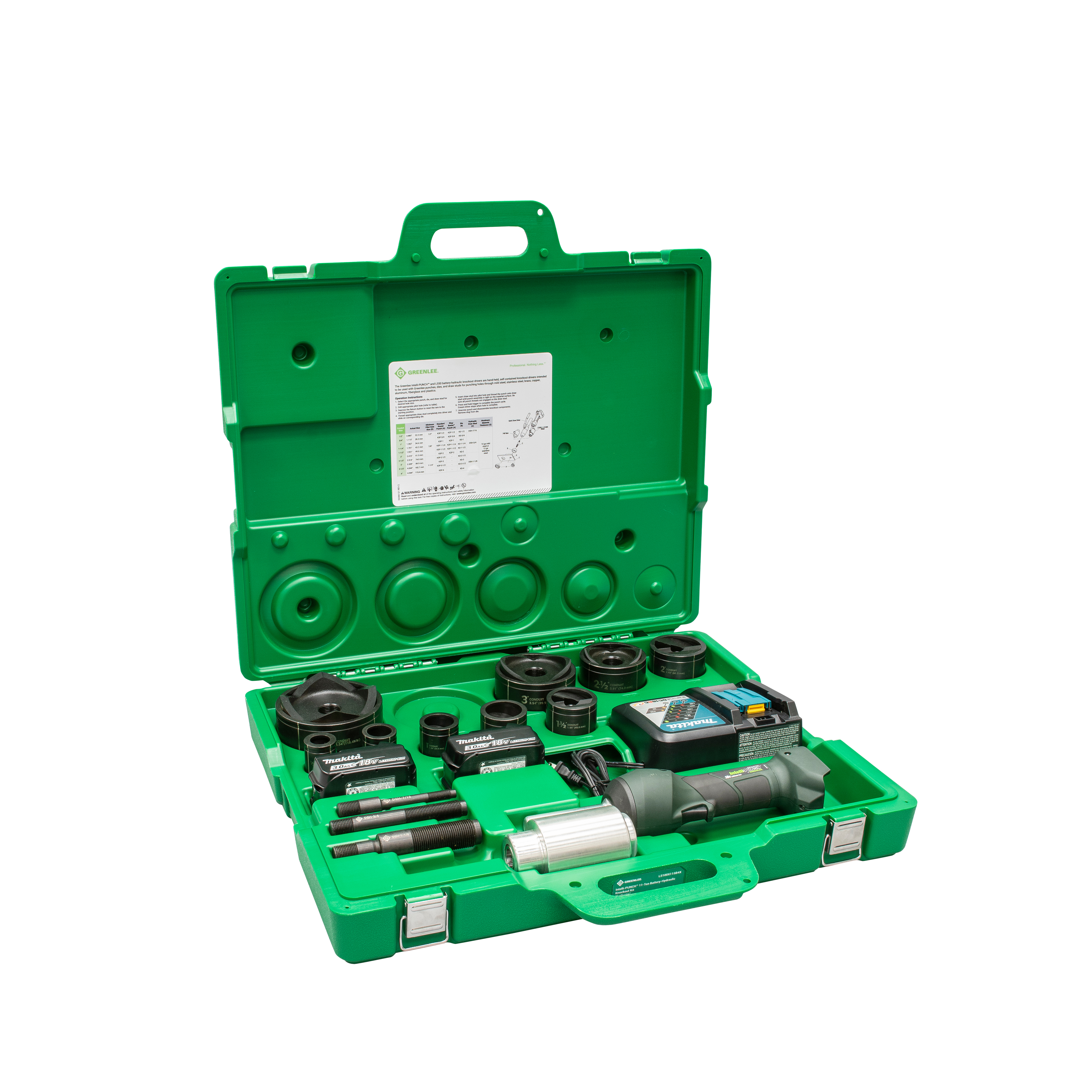 LS100X11SB4X - Greenlee LS100X11SB4X - Intelli-PUNCH Battery