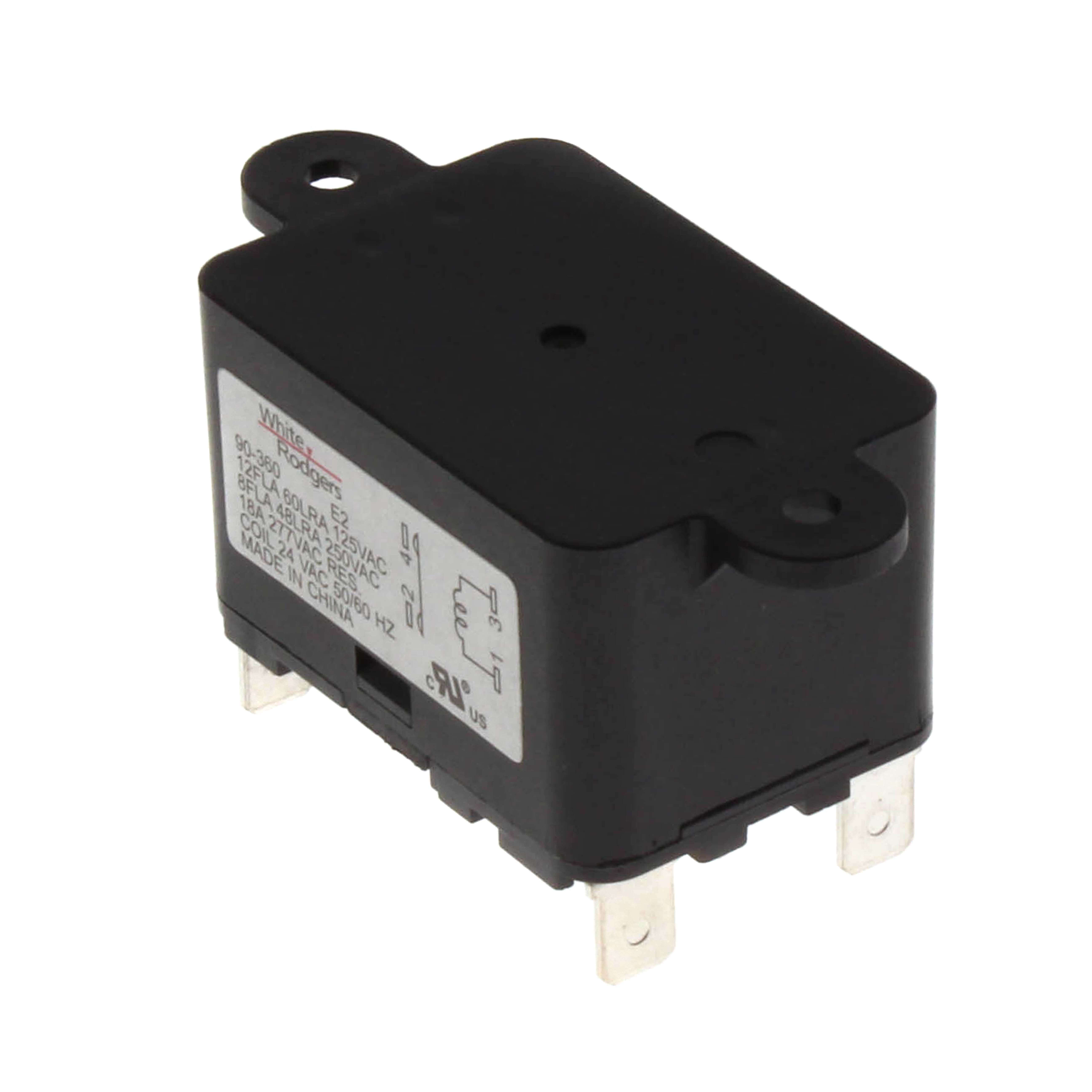 90-362 - White Rodgers 90-362 - Fan Relay, Type 184, 120 VAC Coil