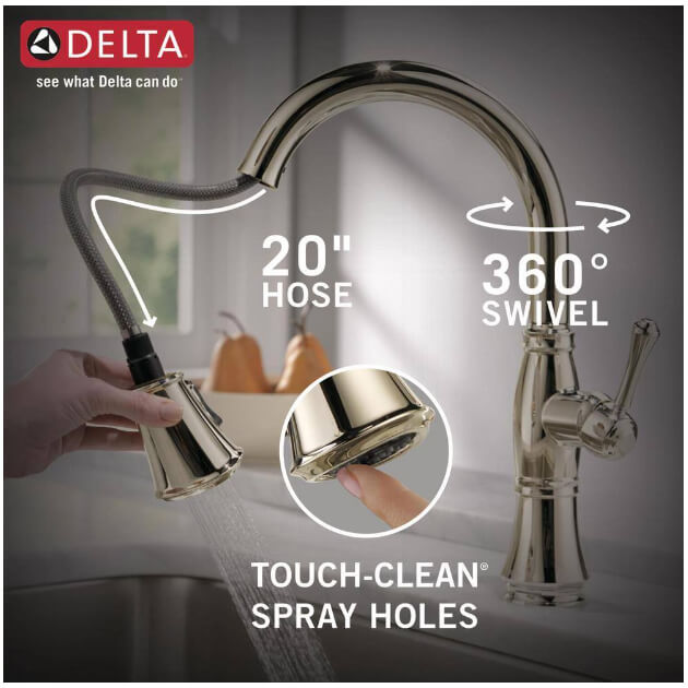 9197-PN-PR-DST - Delta 9197-PN-PR-DST - Cassidy Single Handle