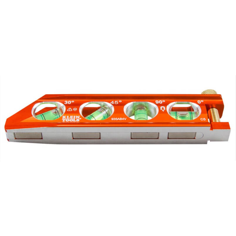 935AB4V - Klein Tools 935AB4V - ACCU-BEND Level, 4 Vial, REM