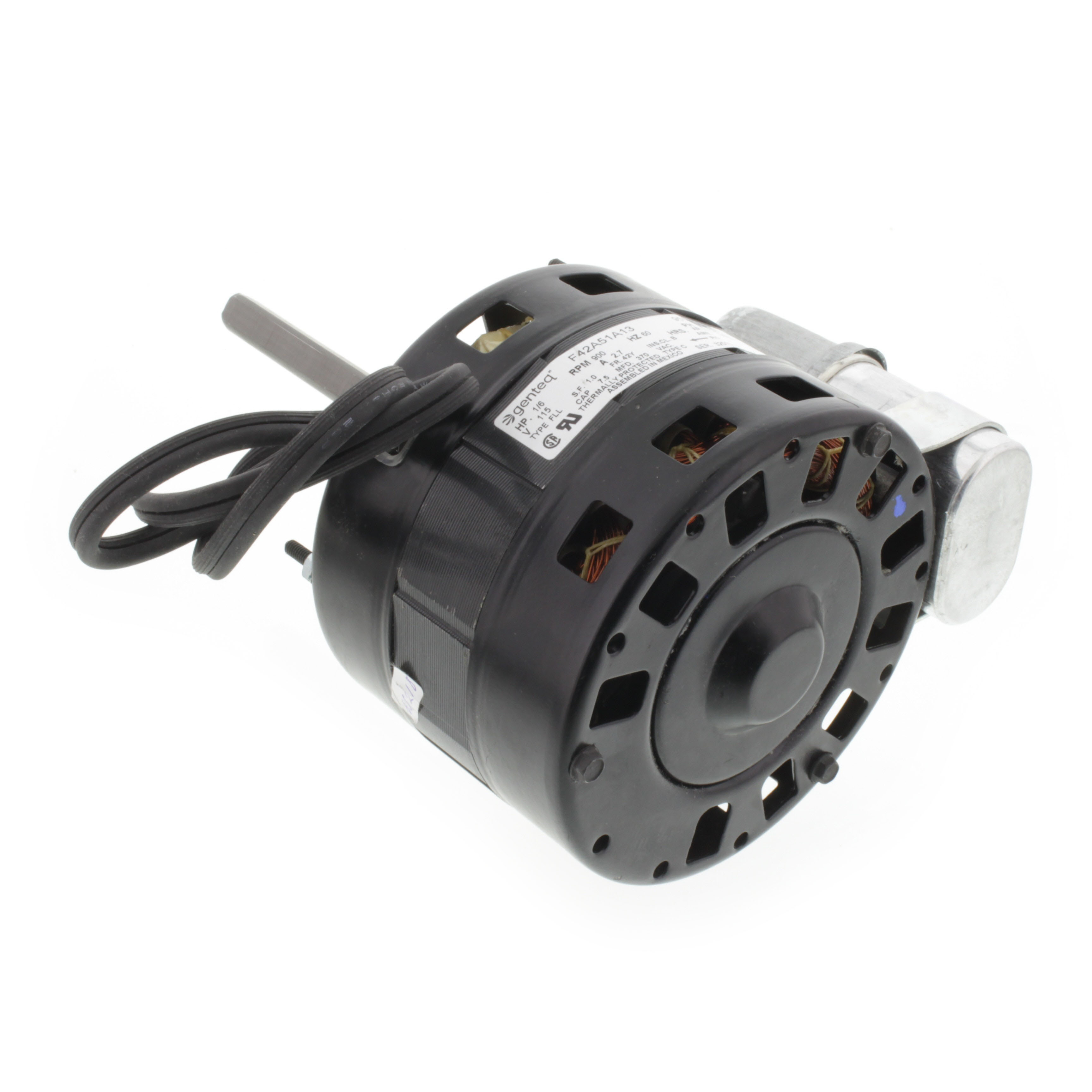 95546 - Reznor 95546 - 1/6 HP Blower Fan Motor (115V, 1 PH, Open)