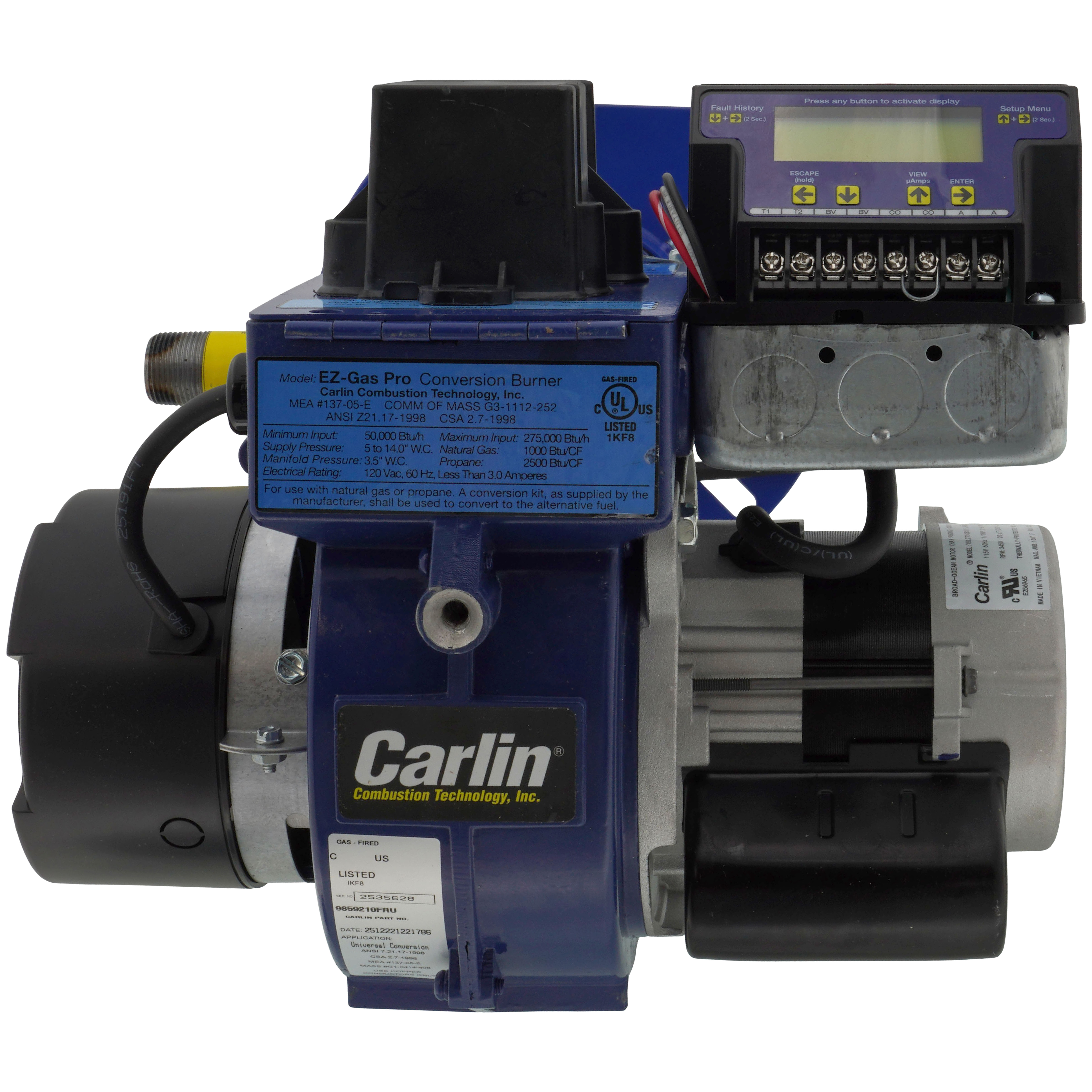 Carlin 9859210FRU EZ Gas Pro Conversion Burner - SupplyHouse.com