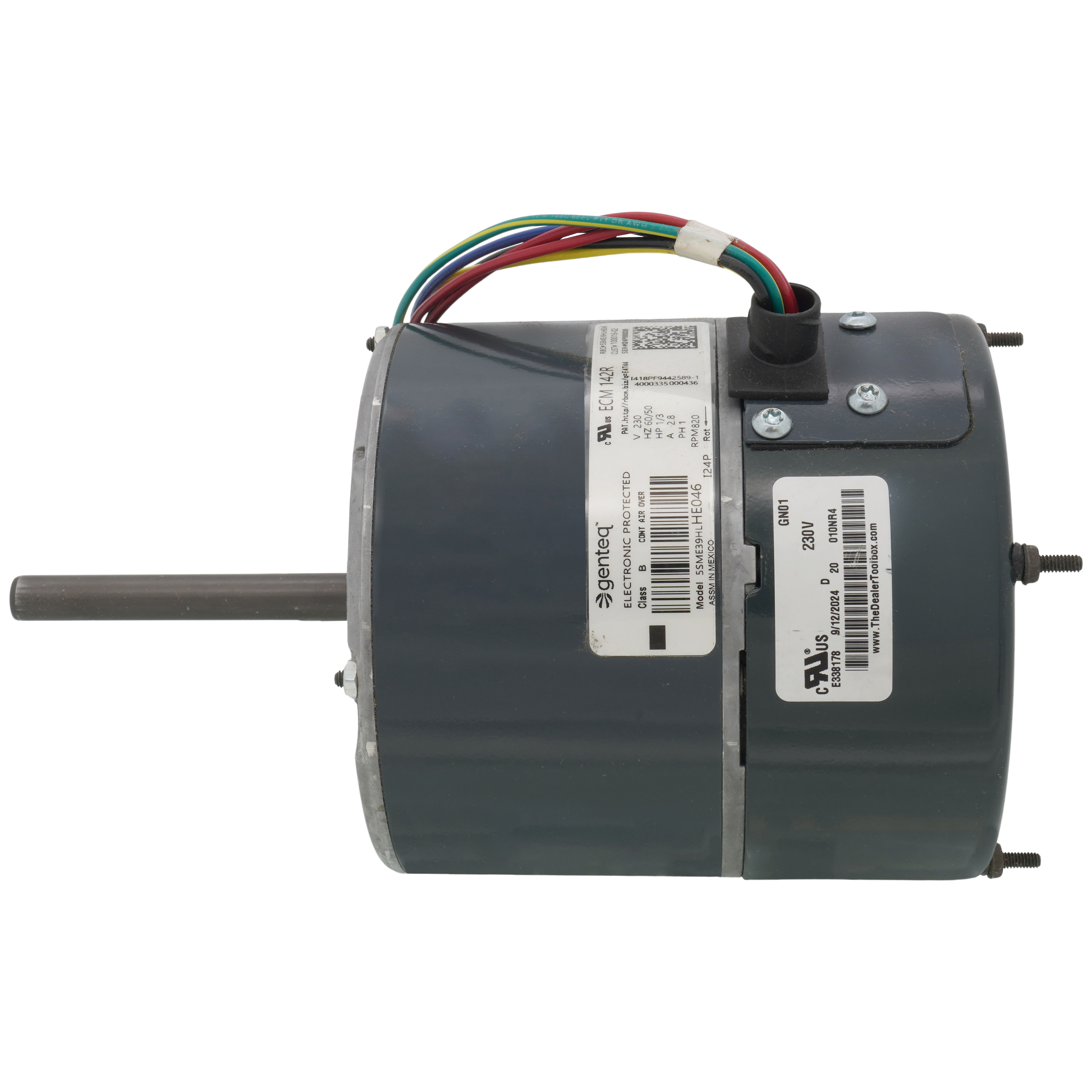 98M39 - Lennox 98M39 - 1/3 HP Variable Speed Motor, 98M39