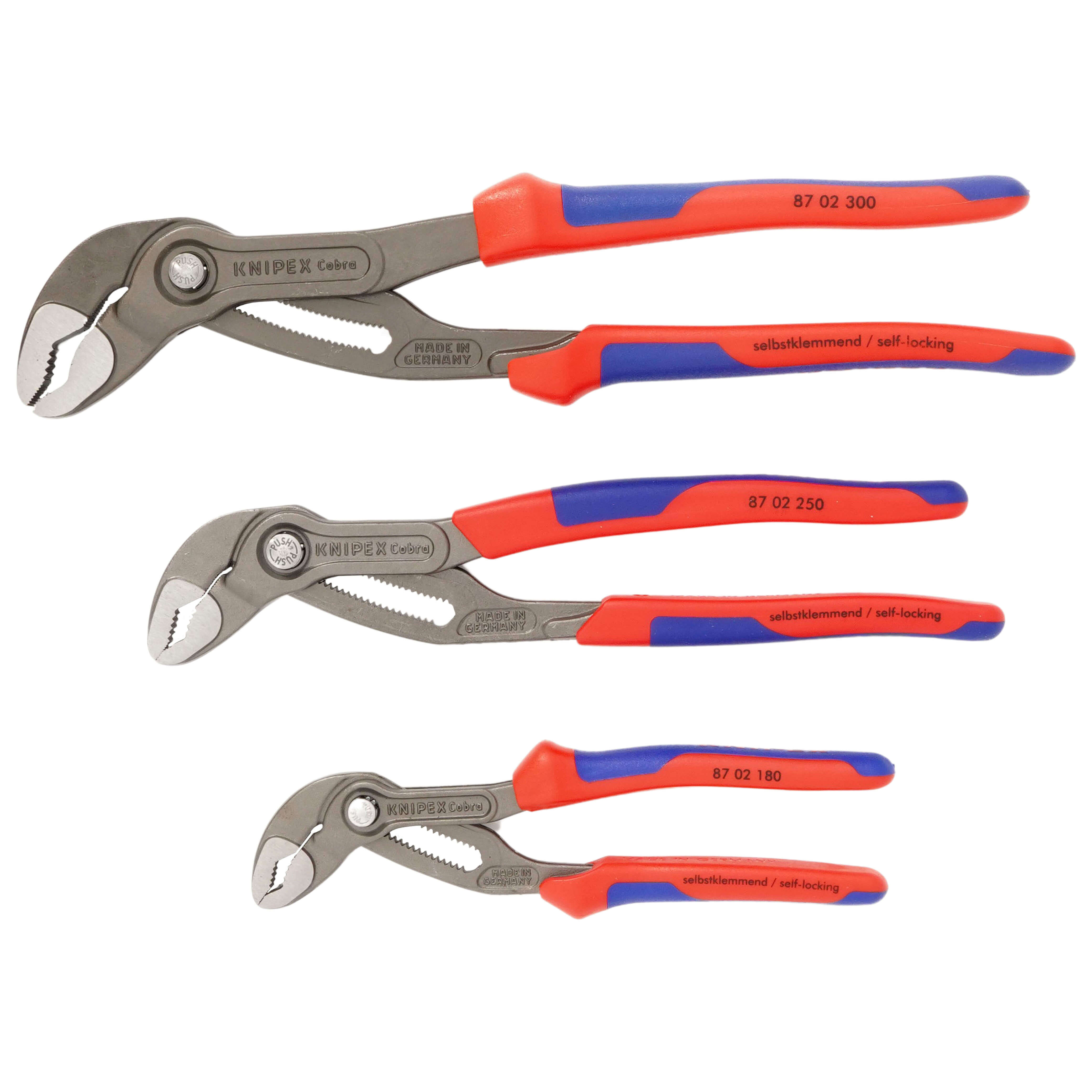 9K-00-80-05-US - Knipex 9K-00-80-05-US - 3 Piece Cobra High-Tech