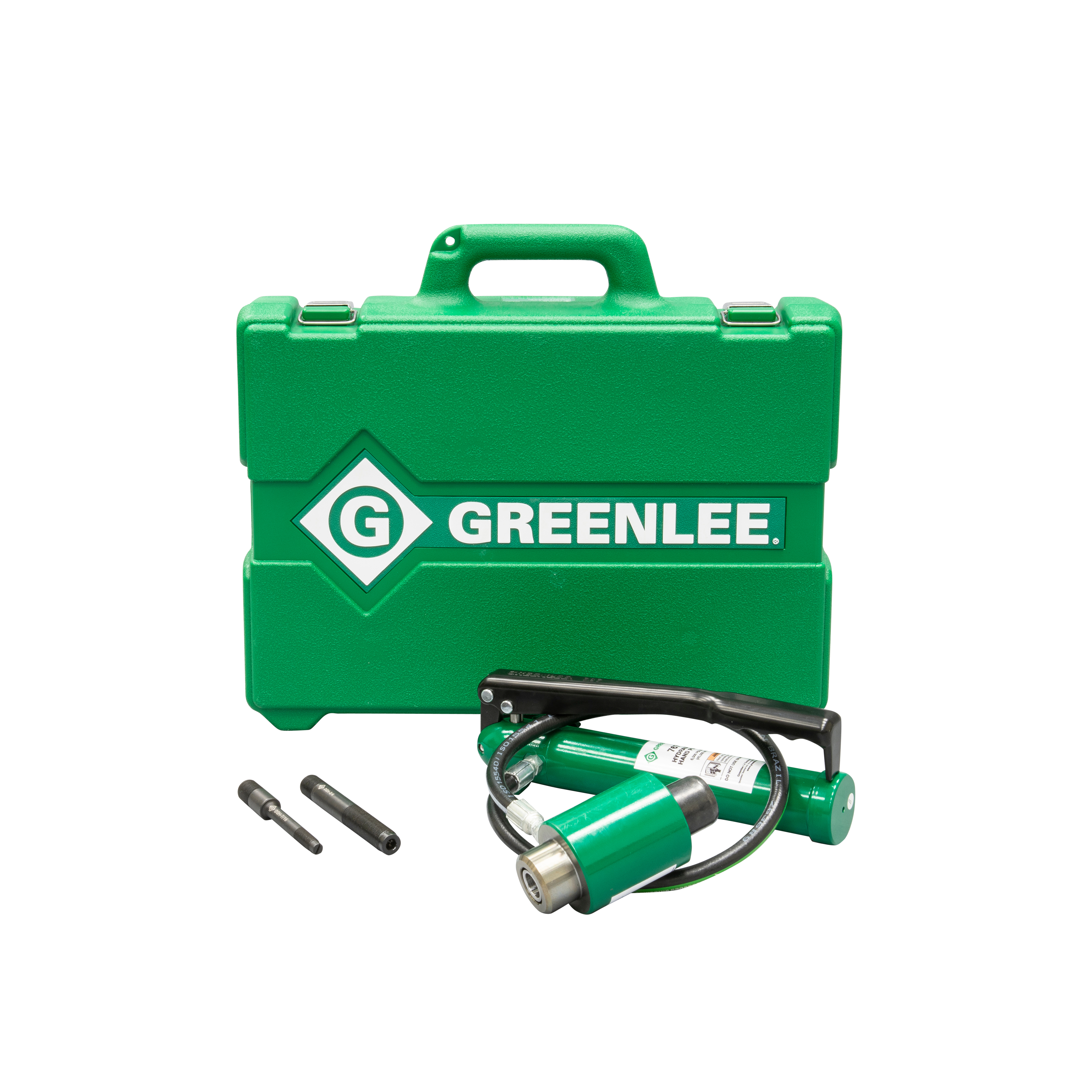 7646 - Greenlee 7646 - 11-Ton Hydraulic Knockout Driver with Hand Pump