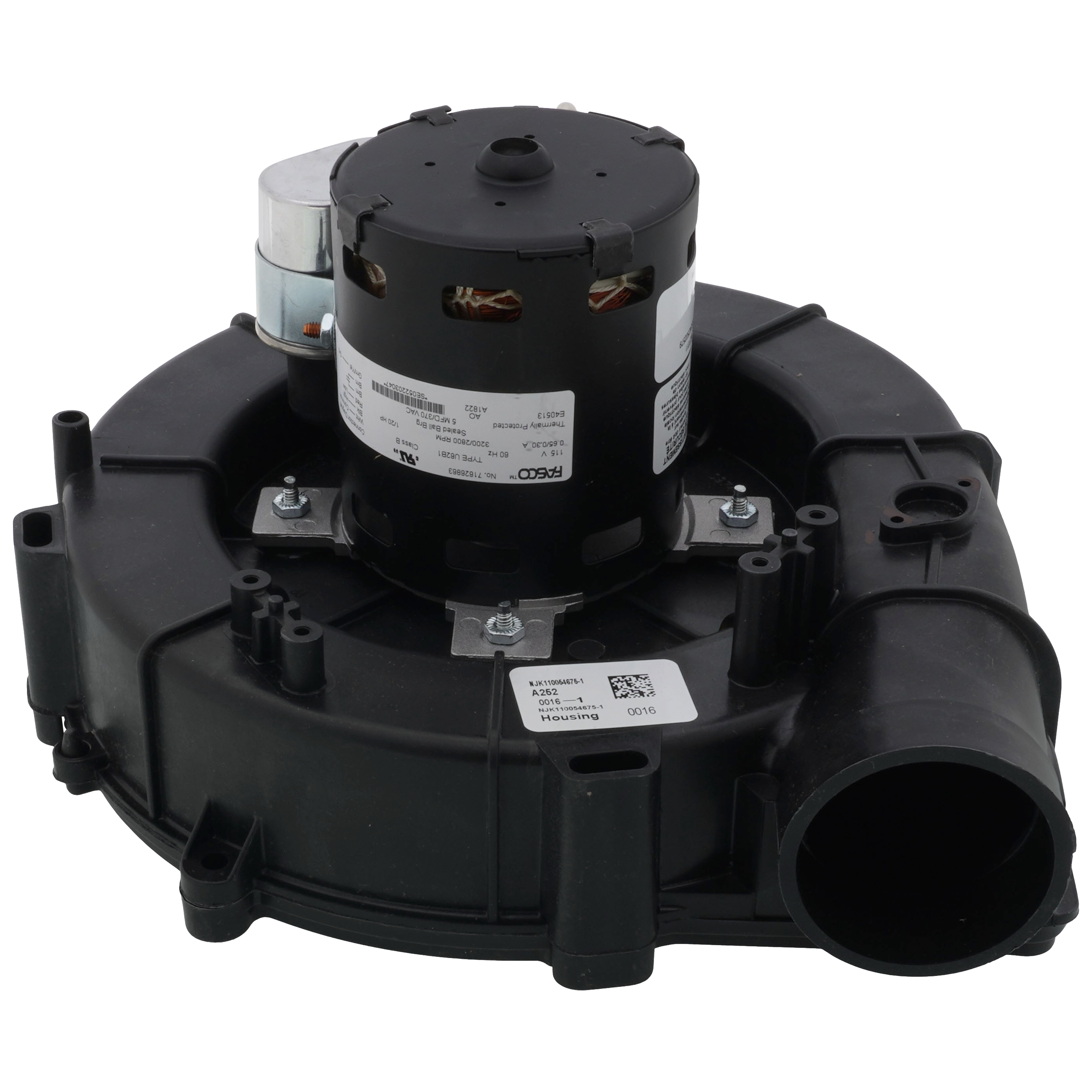 A252-FASCO - Fasco A252-FASCO - 115V 3200/2800 RPM 0.65/0.30A