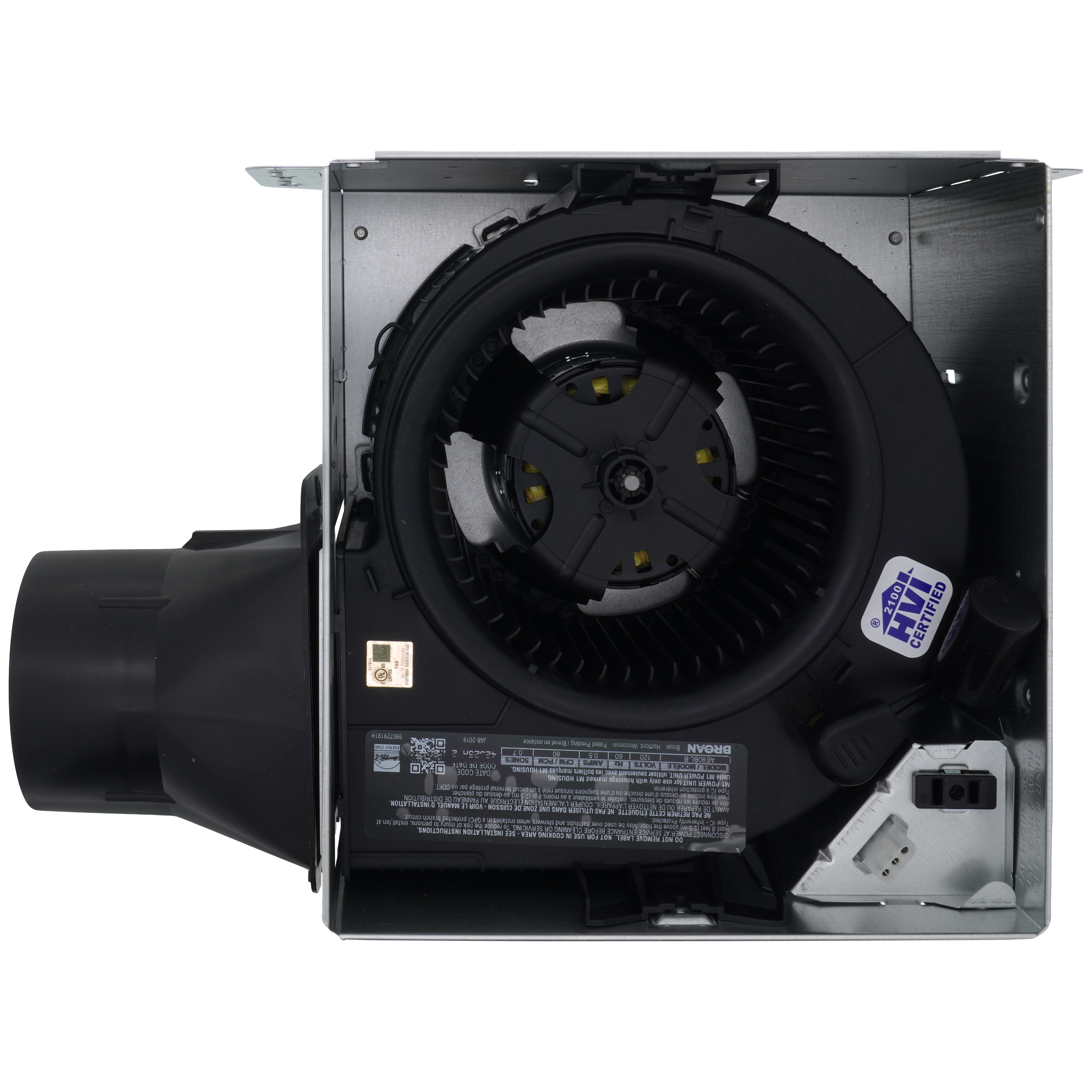 Broan RDFU Premium Radiation Damper – Fire-Rated Ceiling Protection For Ultra Green & Ultra Pro Ventilation Fans