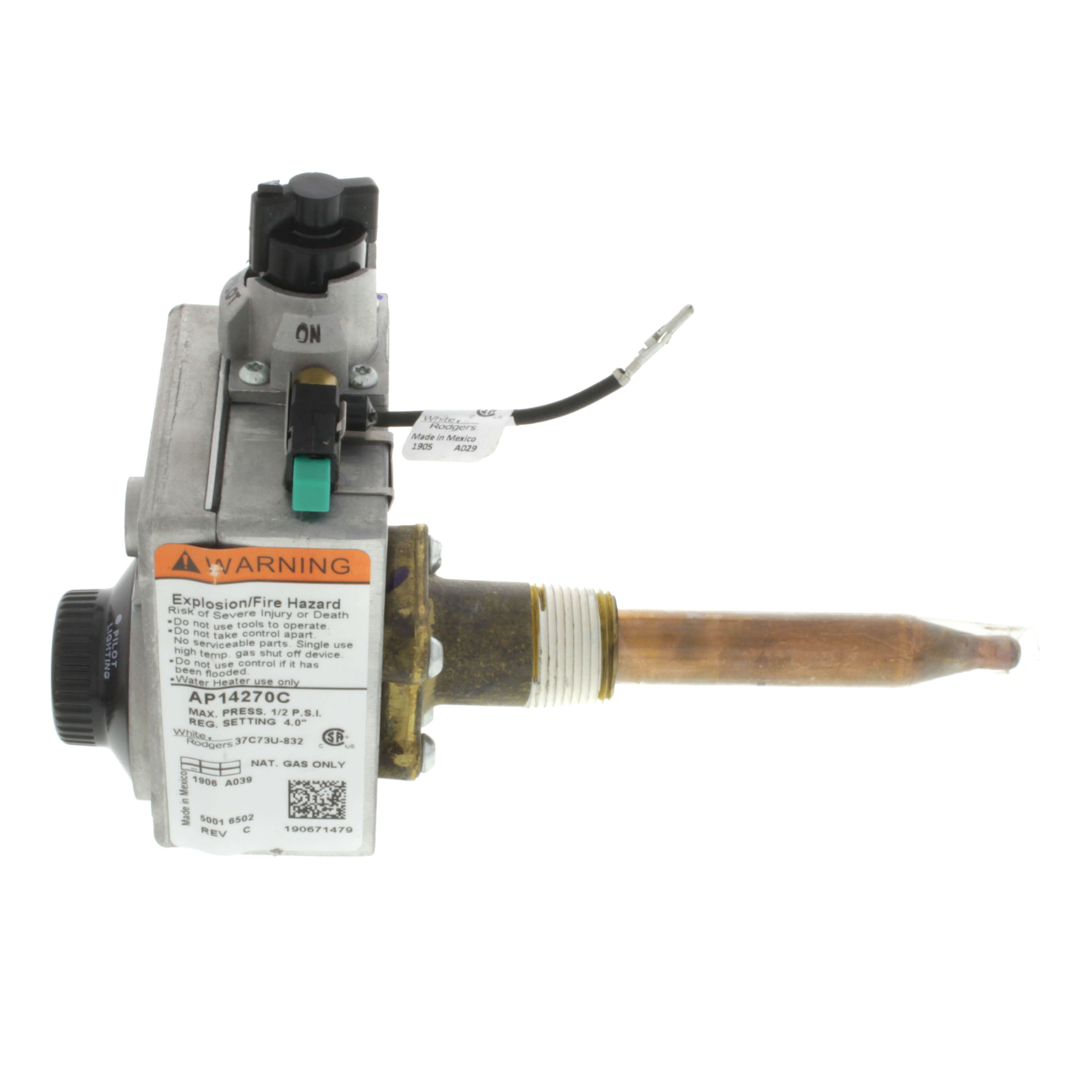 AP14270C - Rheem AP14270C - Natural Gas Valve/thermostat