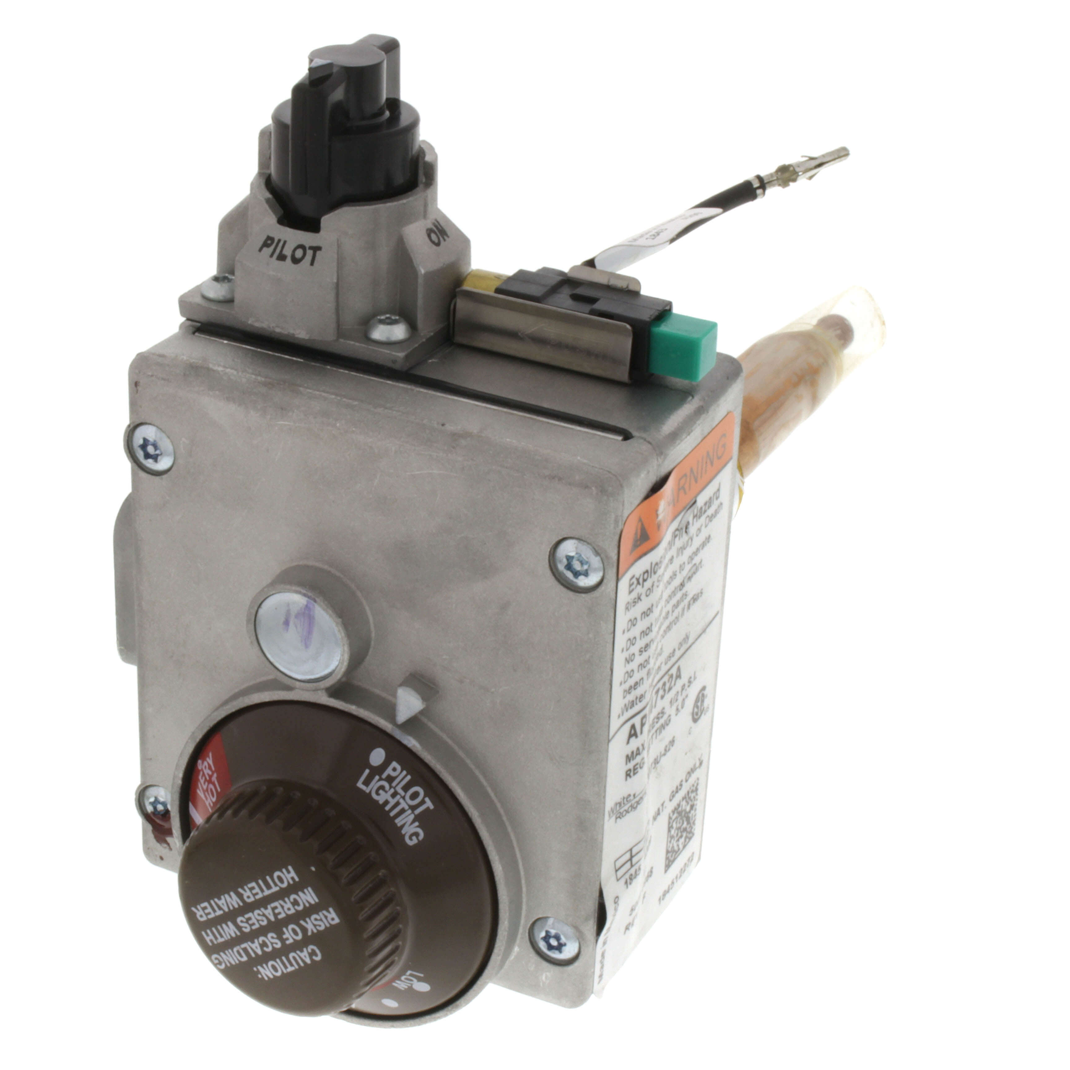 AP14732A - Rheem AP14732A - Natural Gas Control Thermostat (Resettable ECO)