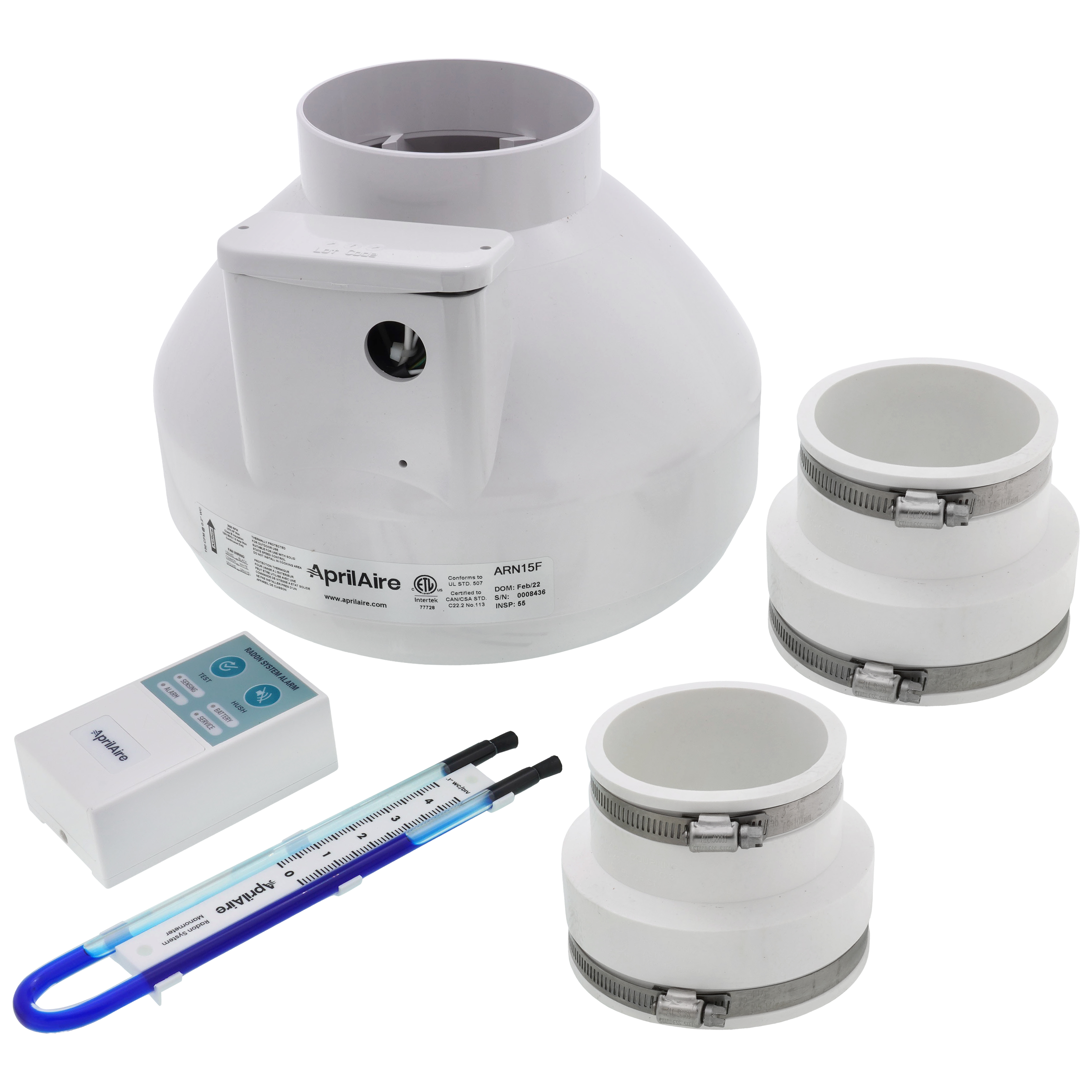 ARN15K - Aprilaire ARN15K - Radon Mitigation Fan Kit with ARN15F