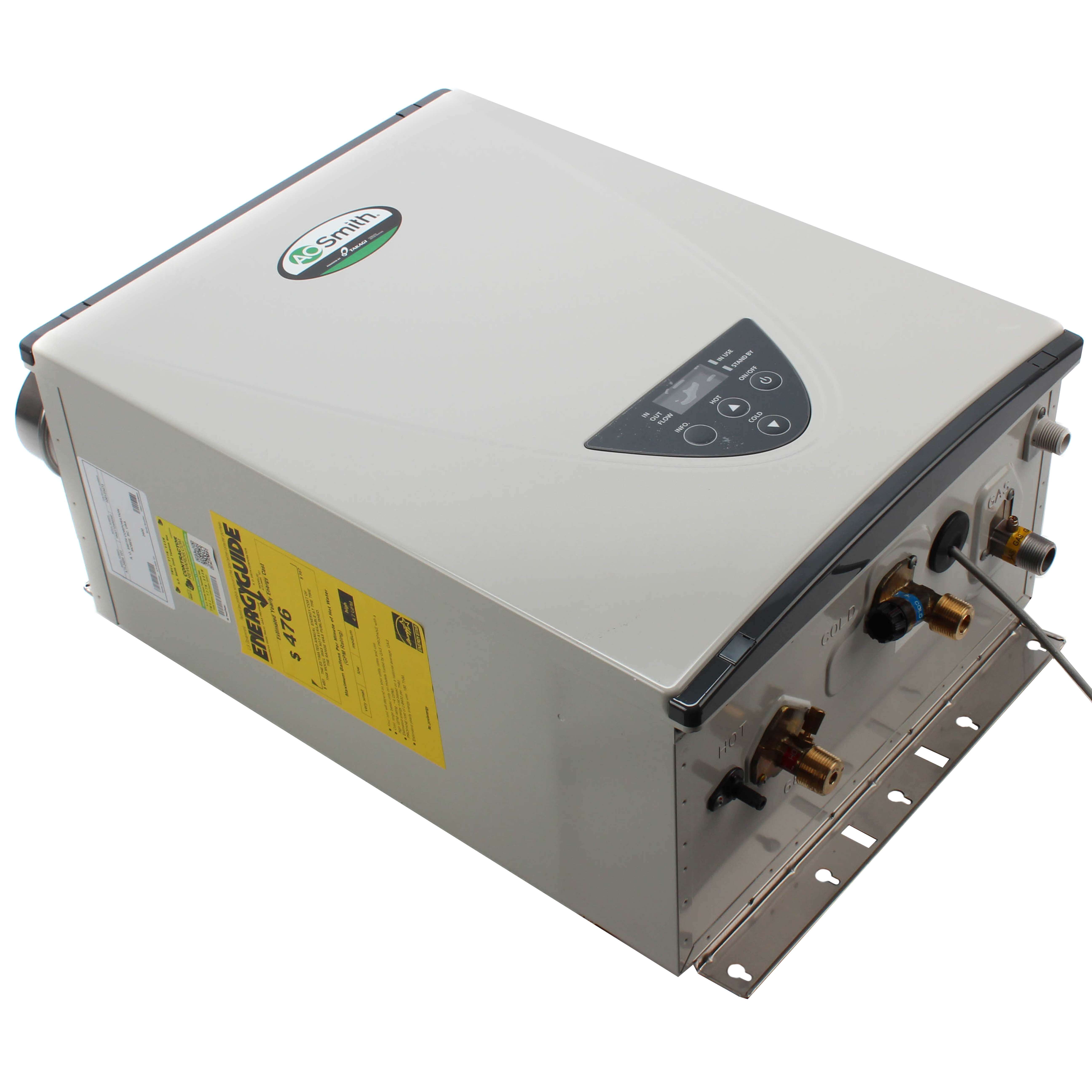 ATI-240H-P - AO Smith ATI-240H-P - 160,000 BTU Condensing Ultra-Low NOx  Indoor Tankless Water Heater (LP)