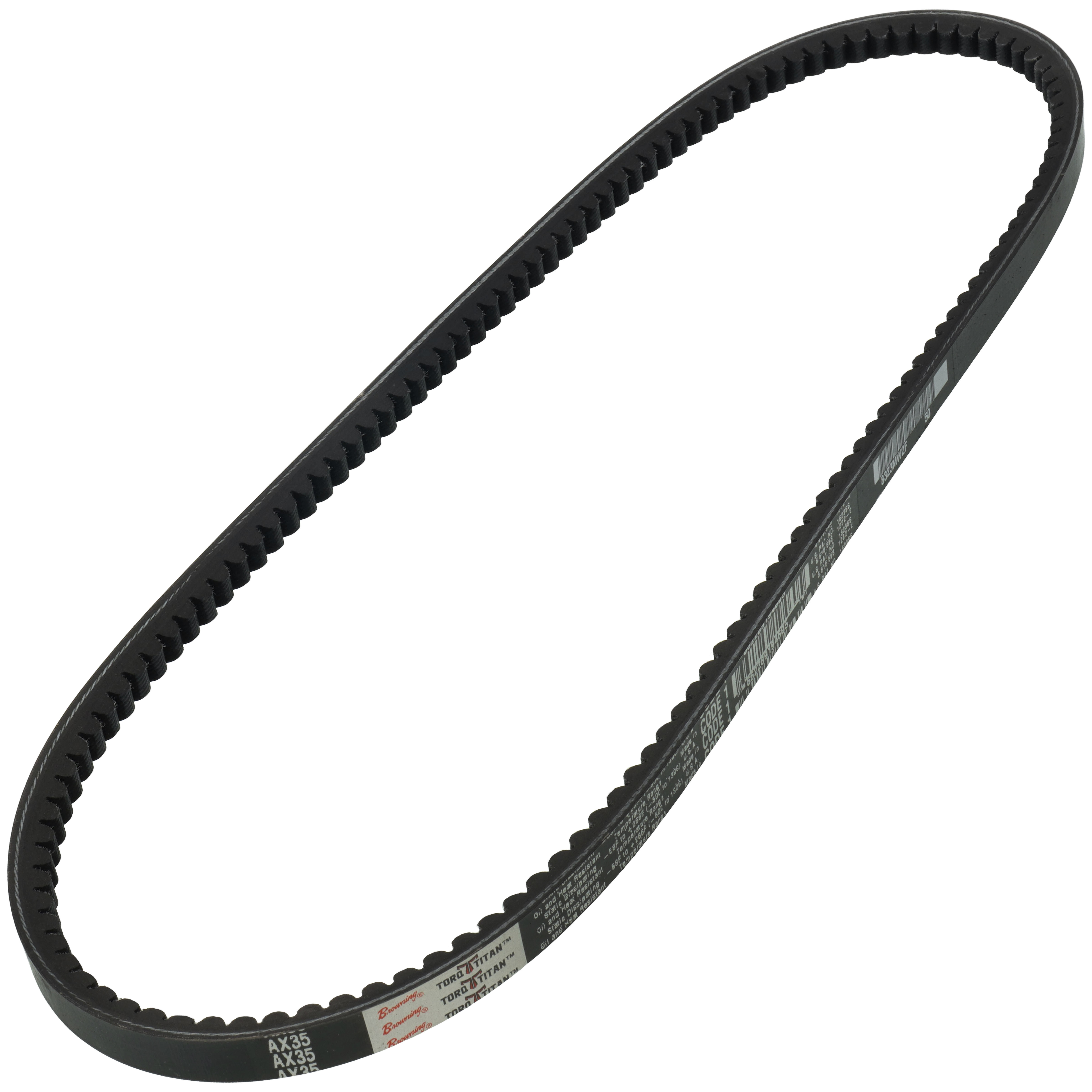 Replacement V-Belt For Carrier, Bryant, Trane, Toro – Fits P463-A128, B00273, 93-3884 (1/2 X 130)