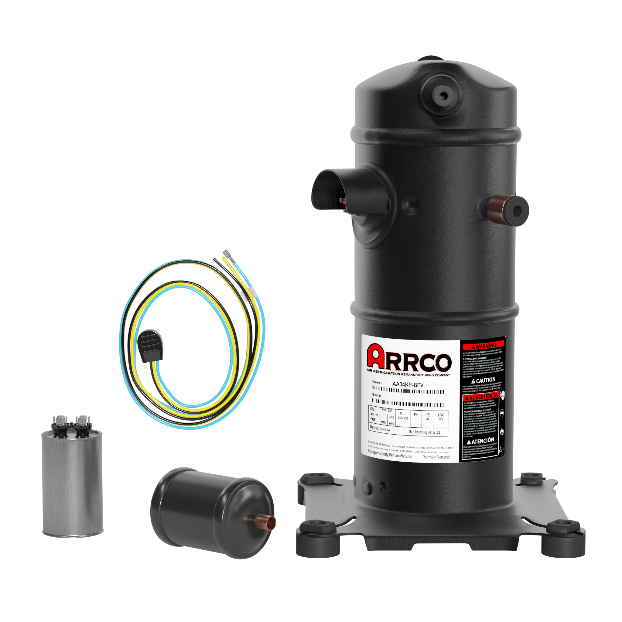 1017098R - Nordyne 1017098R - Compressor, Cope, Zp34k5e-pfv-830