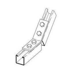 B248ZN - Cooper B-Line B248ZN - 4 Hole Open Angle Fitting (Zinc)