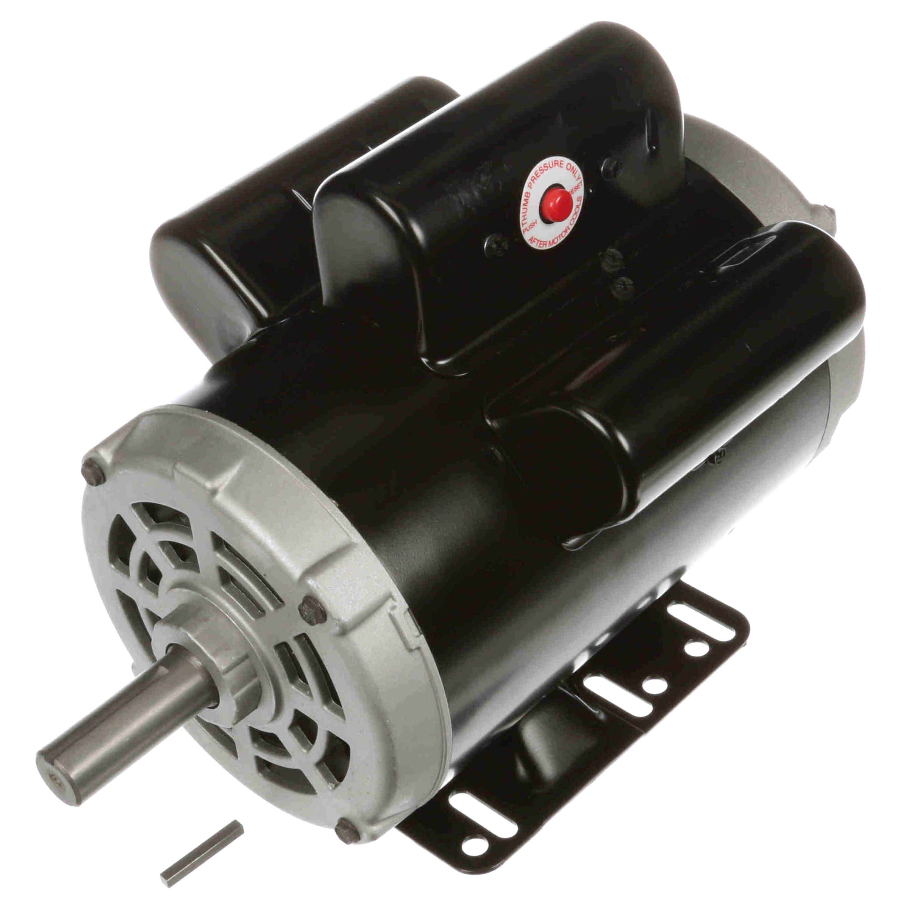 B813 - Century B813 - 5 HP 230v Air Compressor Motor, 1 PH, 3600