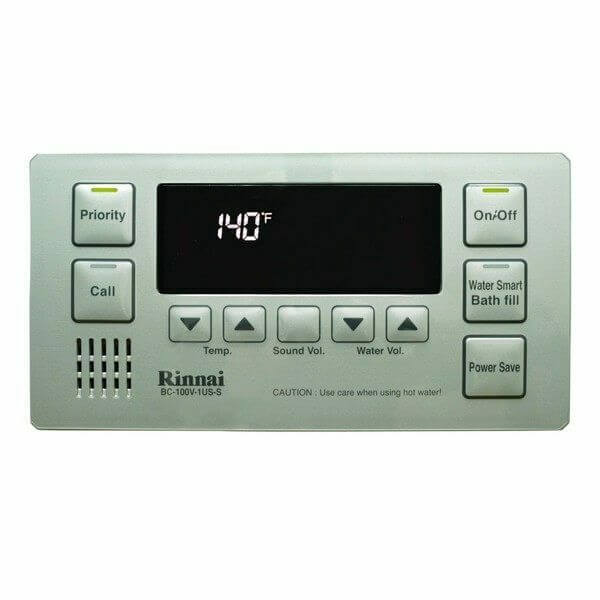 BC-100V-1S - Rinnai BC-100V-1S - Deluxe Bathroom Control w/ Clock