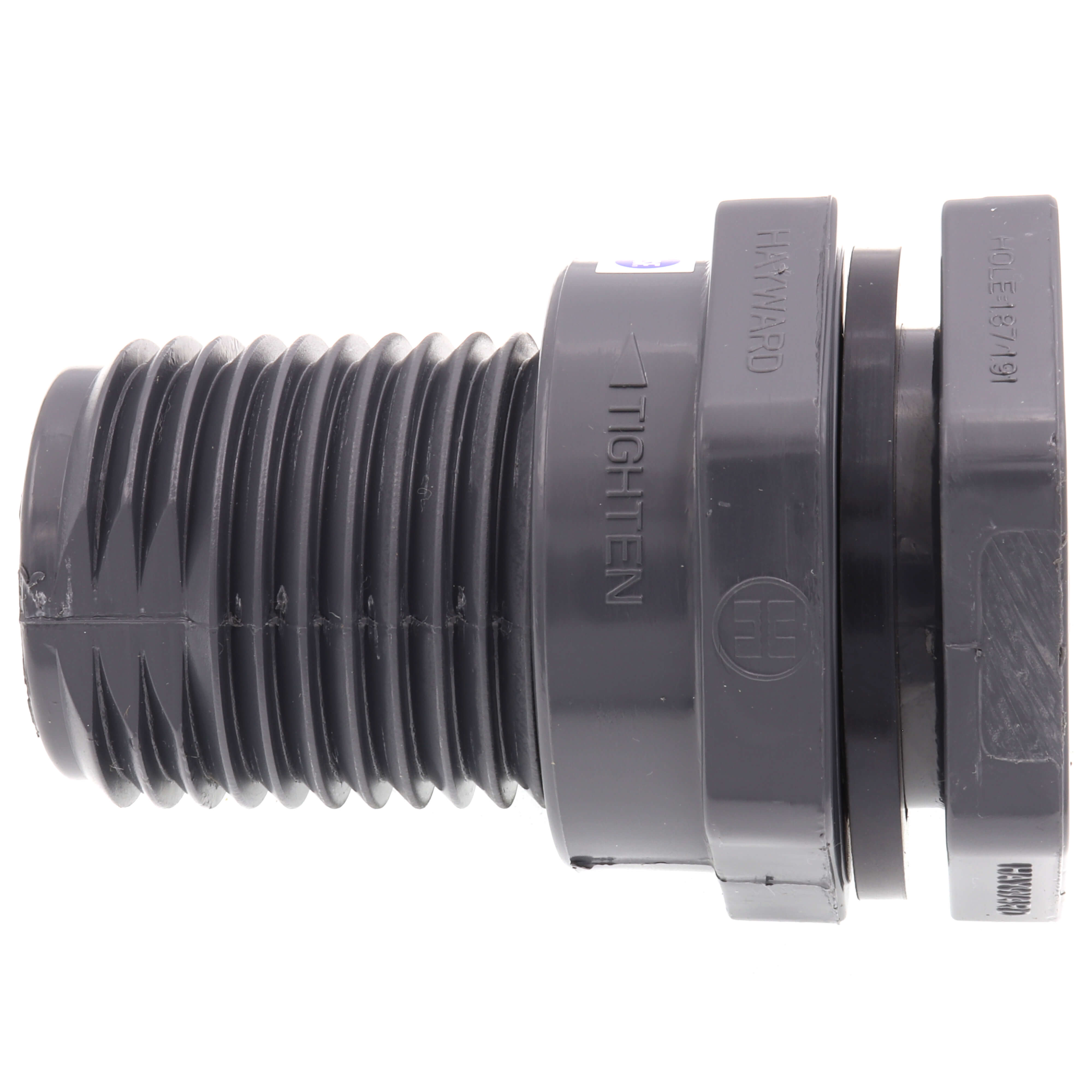 1/2 Inch Bulkhead Connector Hayward BFAS1005TES PVC Bulkhead Fitting ...